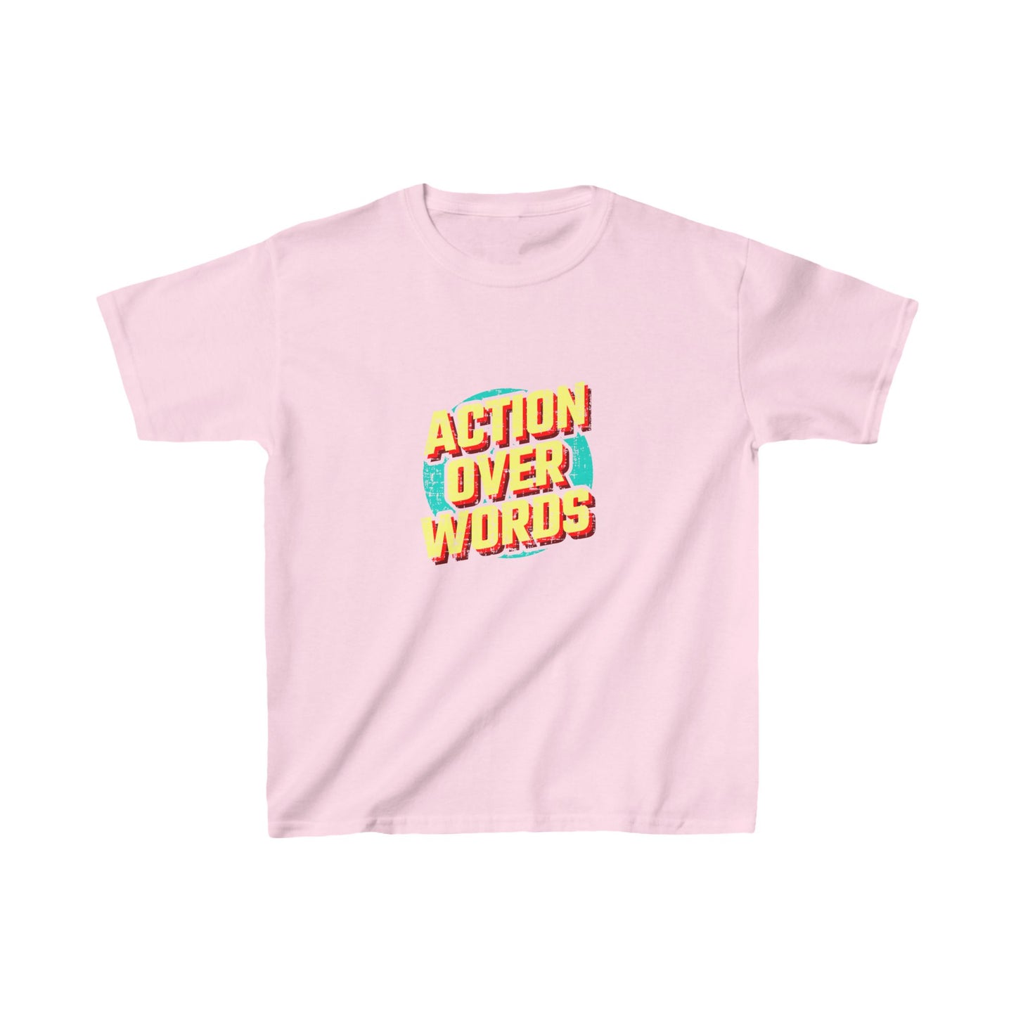 Action Over Words Kids Heavy Cotton™ Tee