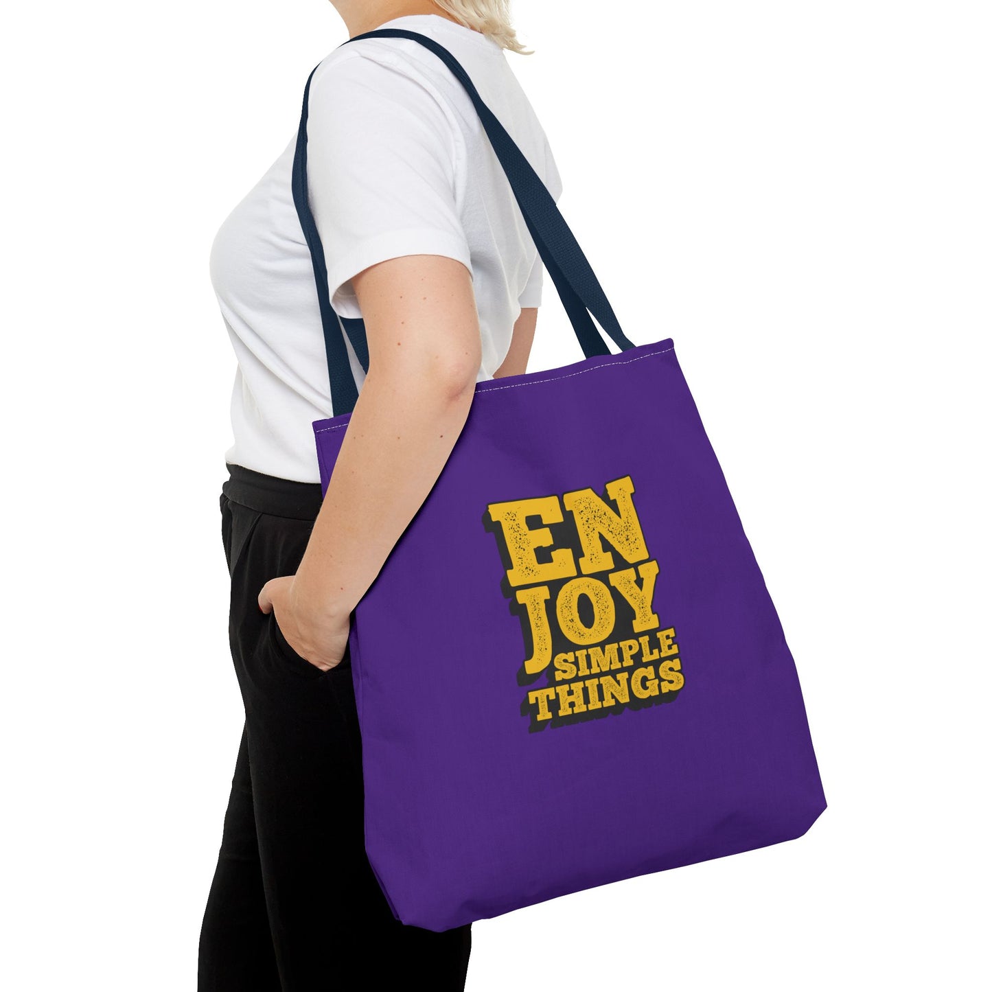 Enjoy Simple Things Tote Bag (AOP)