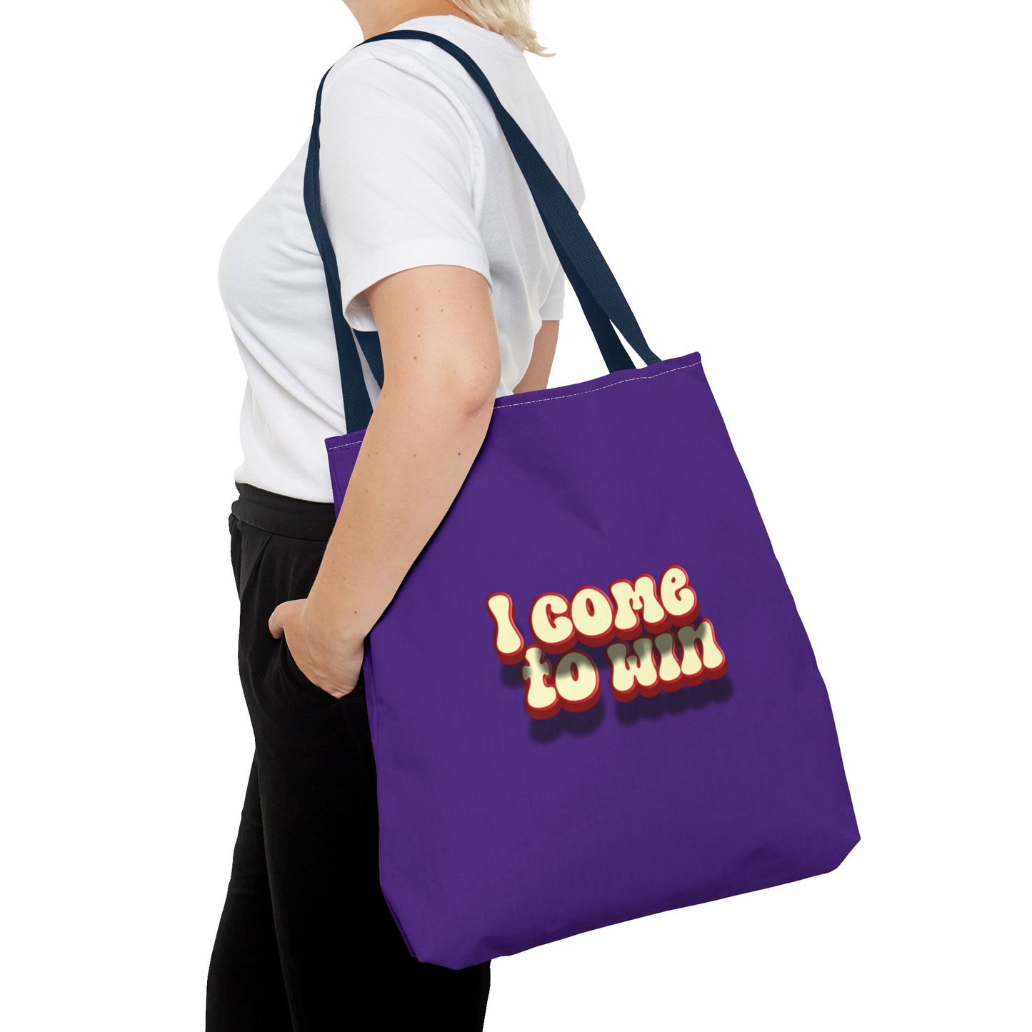 I Come To Win Tote Bag (AOP)