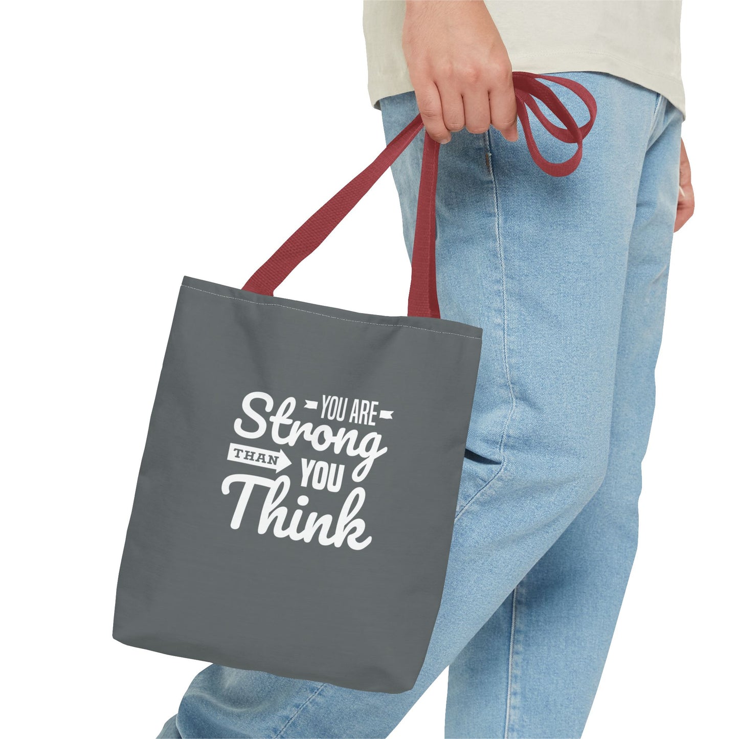 You Are Strong Than You Think Tote Bag (AOP)