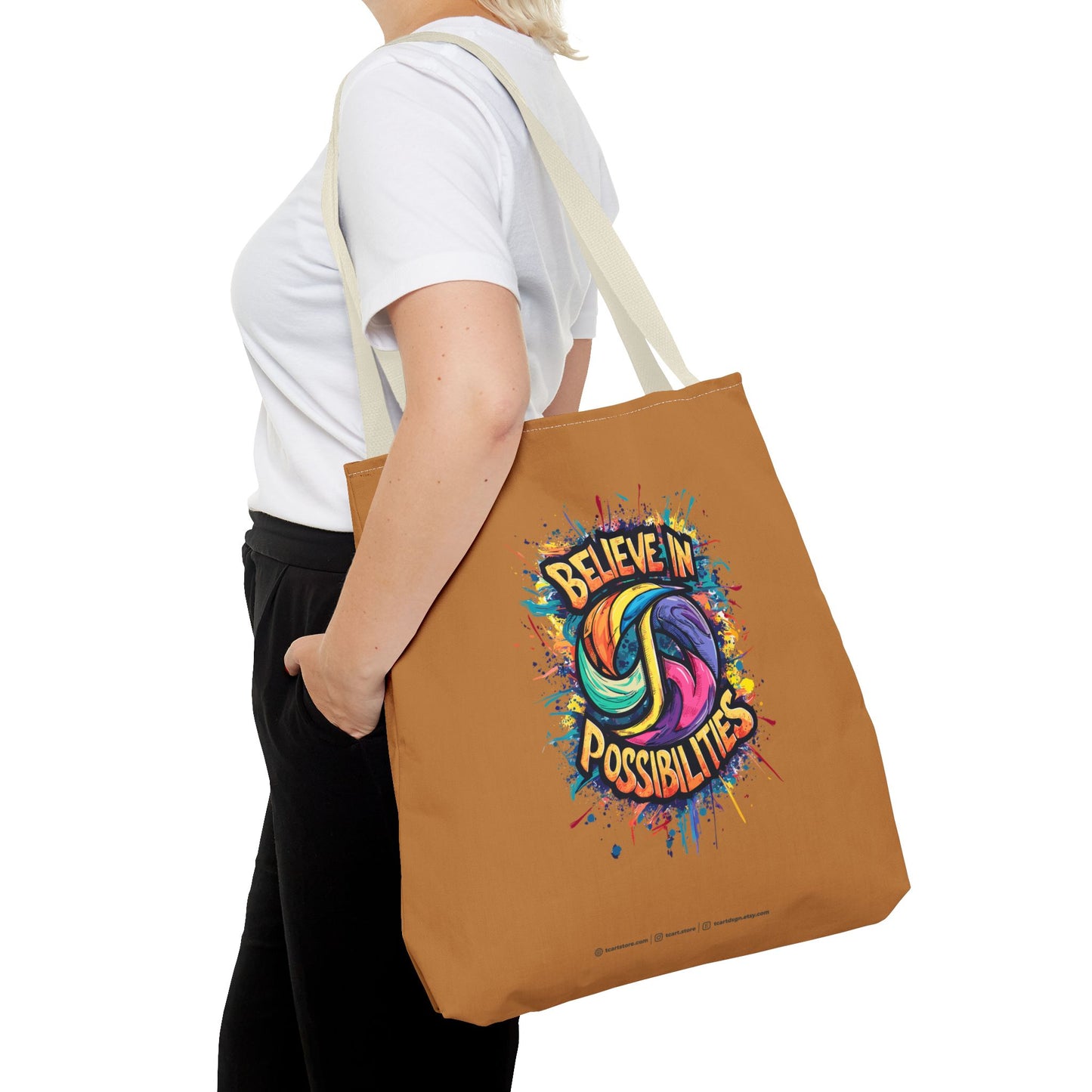 Believe In Possibilities Tote Bag (AOP)