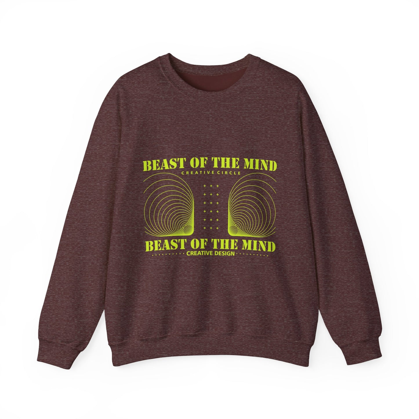 Beast Of The Mind Creative Circle Unisex Heavy Blend™ Crewneck Sweatshirt