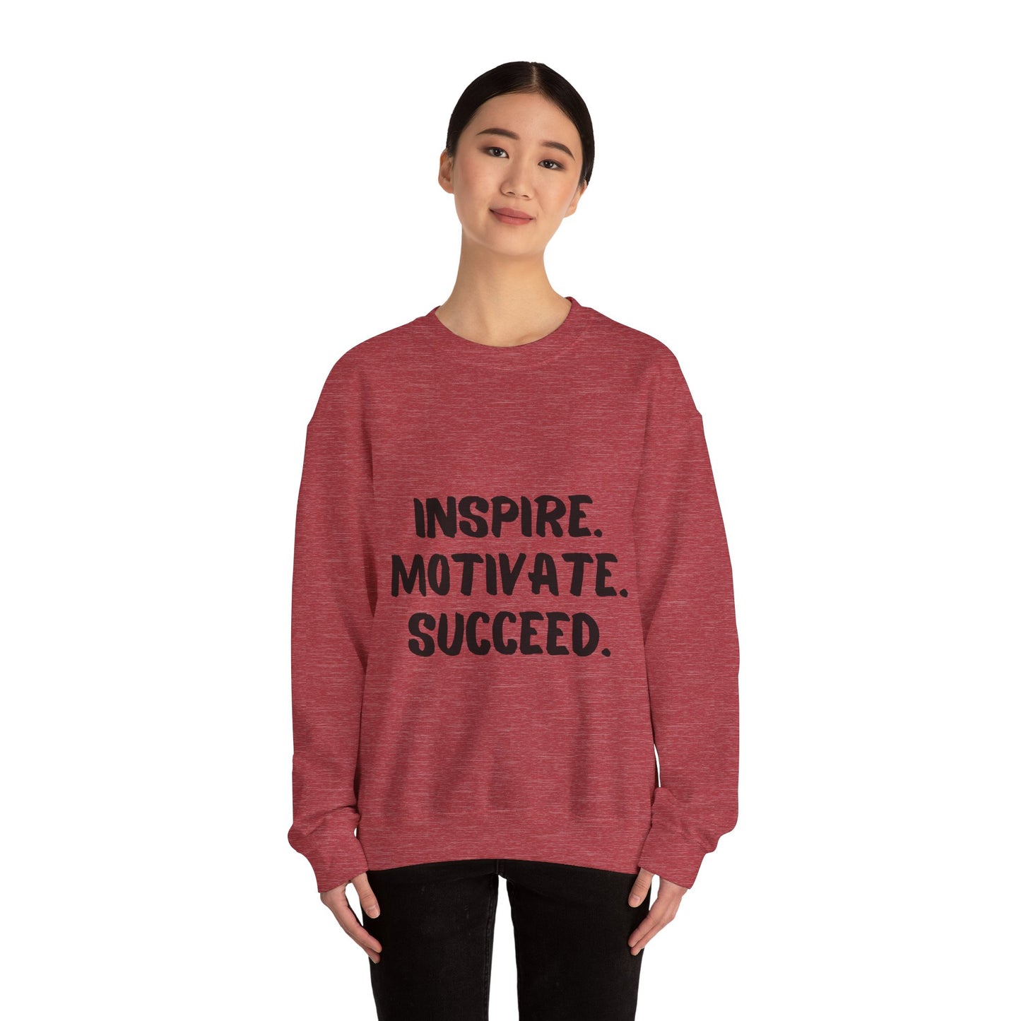 Inspire Motivate Succeed Unisex Heavy Blend™ Crewneck Sweatshirt