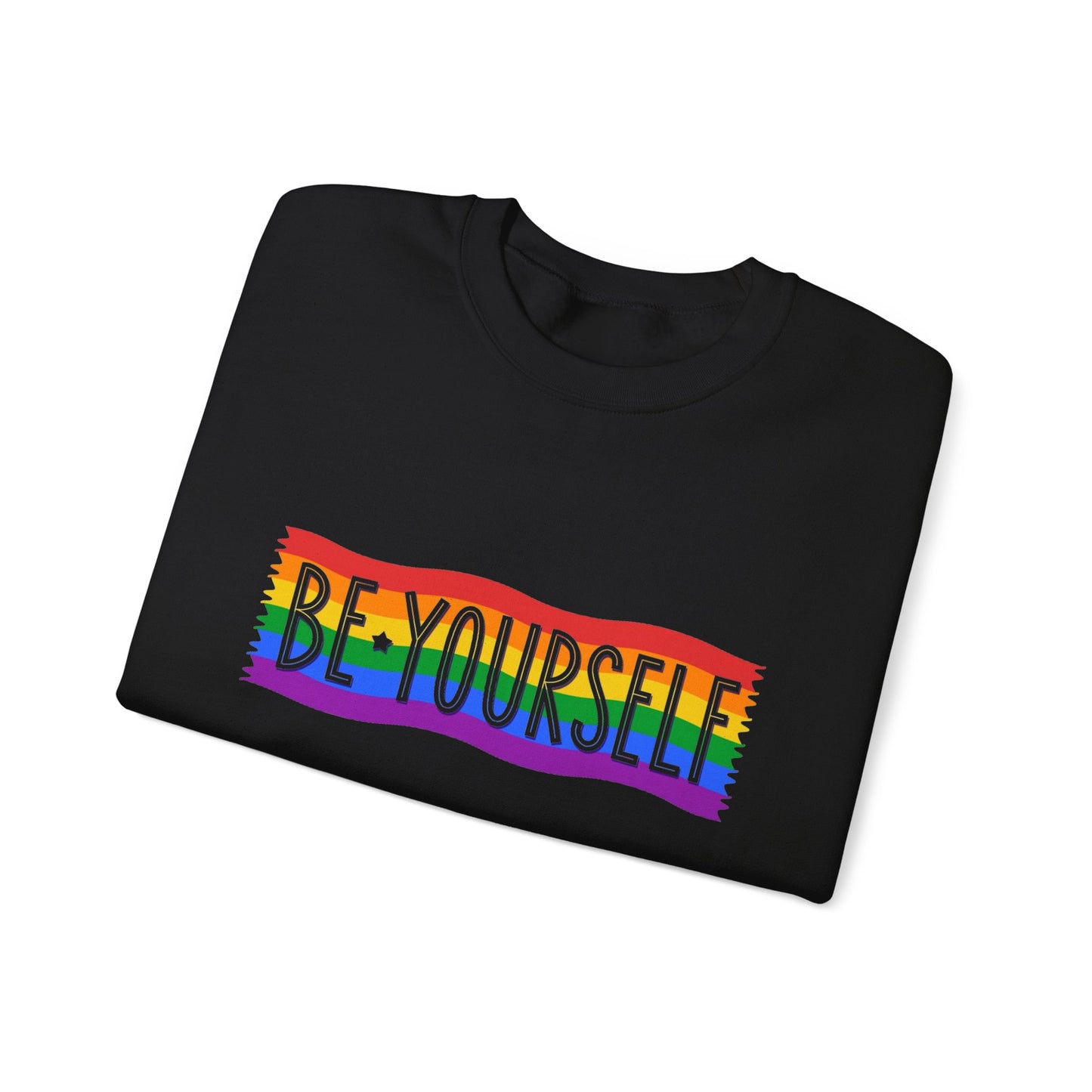 Be Yourself Unisex Heavy Blend™ Crewneck Sweatshirt
