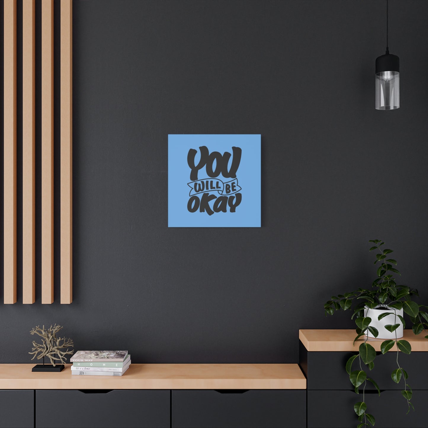 Work Hard Dream Big Matte Canvas, Stretched, 1.25"