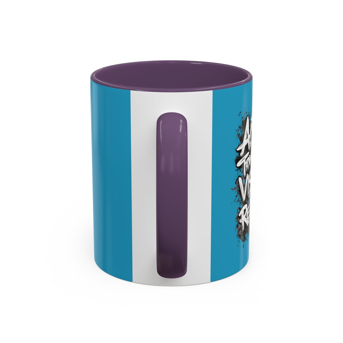 Action Transforms Vision Into Reality Accent Coffee Mug (11, 15oz)