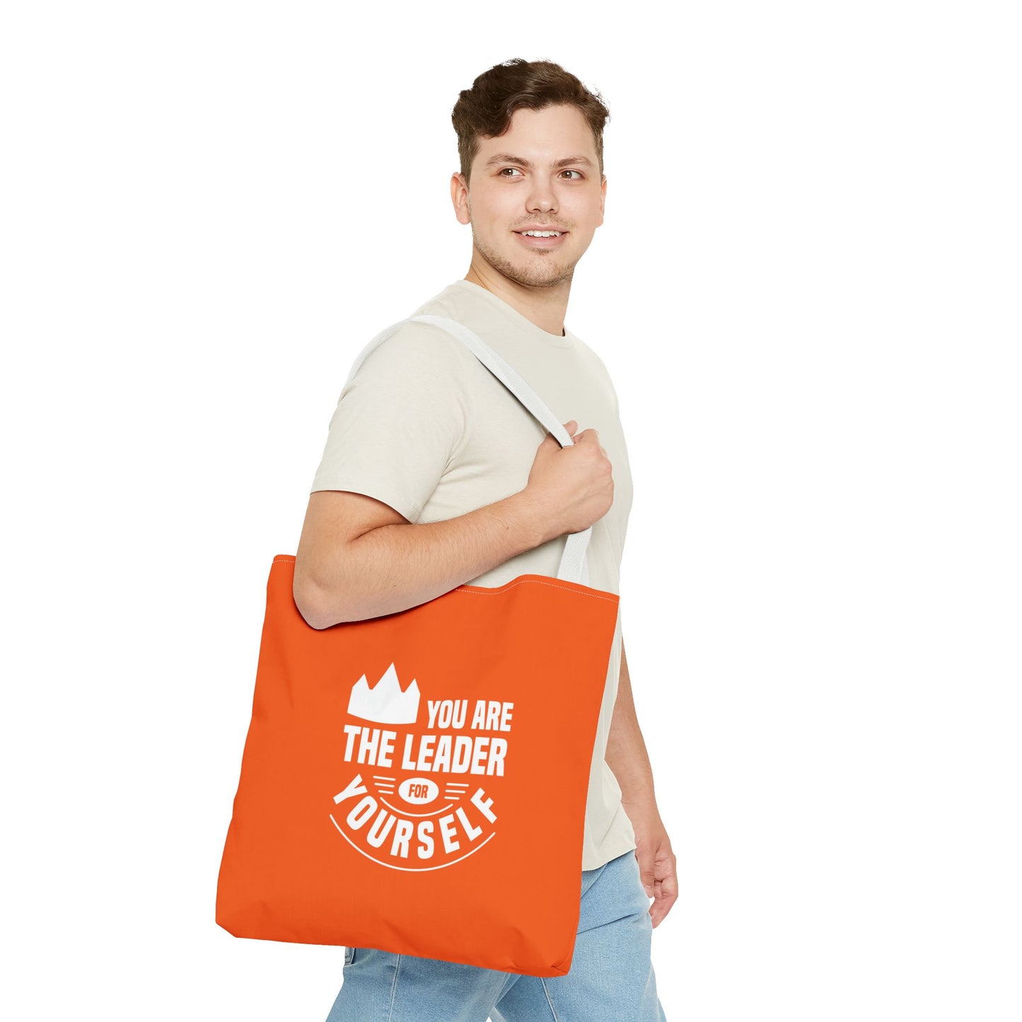 You Are The Leader For Yourself Tote Bag (AOP)