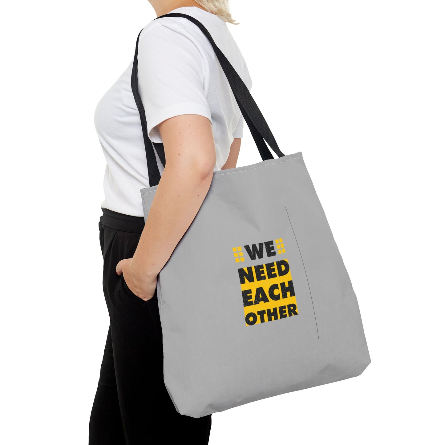 We Need Each Other Tote Bag (AOP)