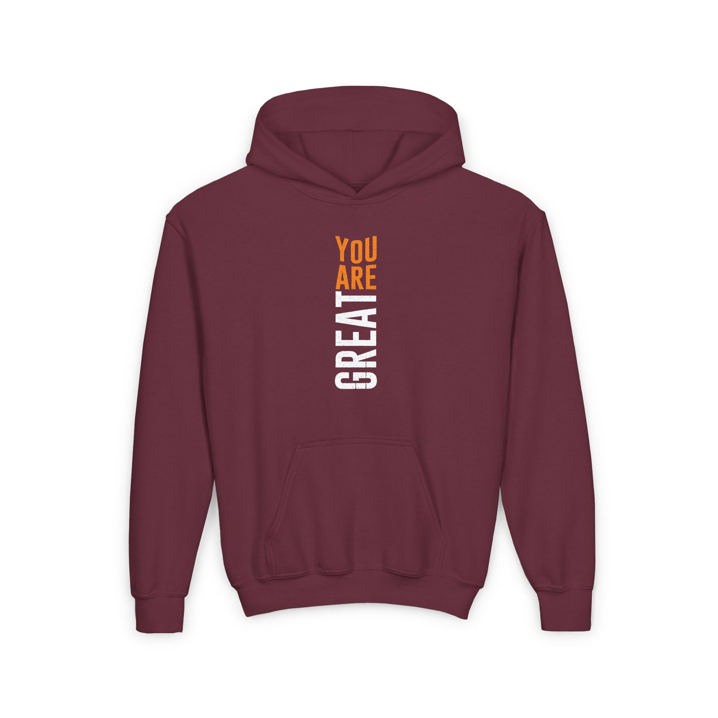 You Are Great Youth Heavy Blend Hooded Sweatshirt