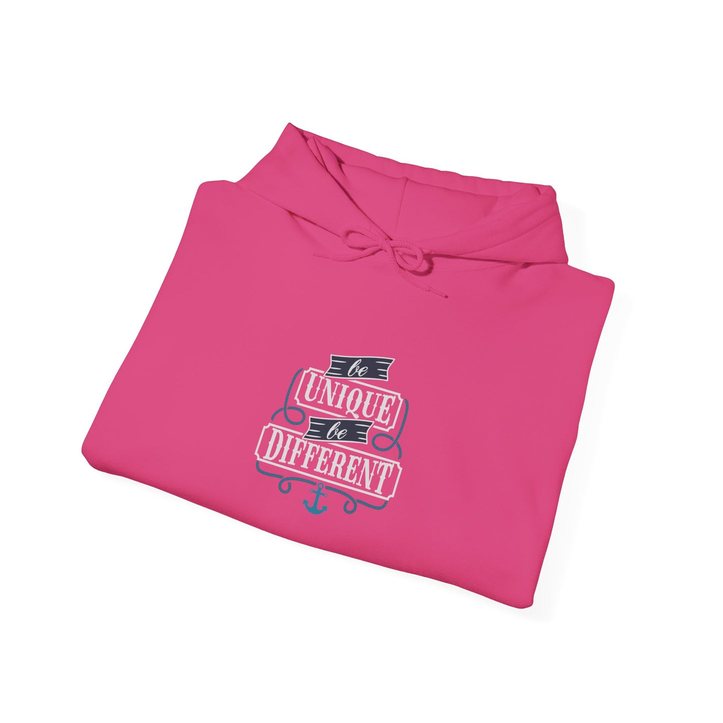Be Unique Be Different Unisex Heavy Blend™ Hooded Sweatshirt
