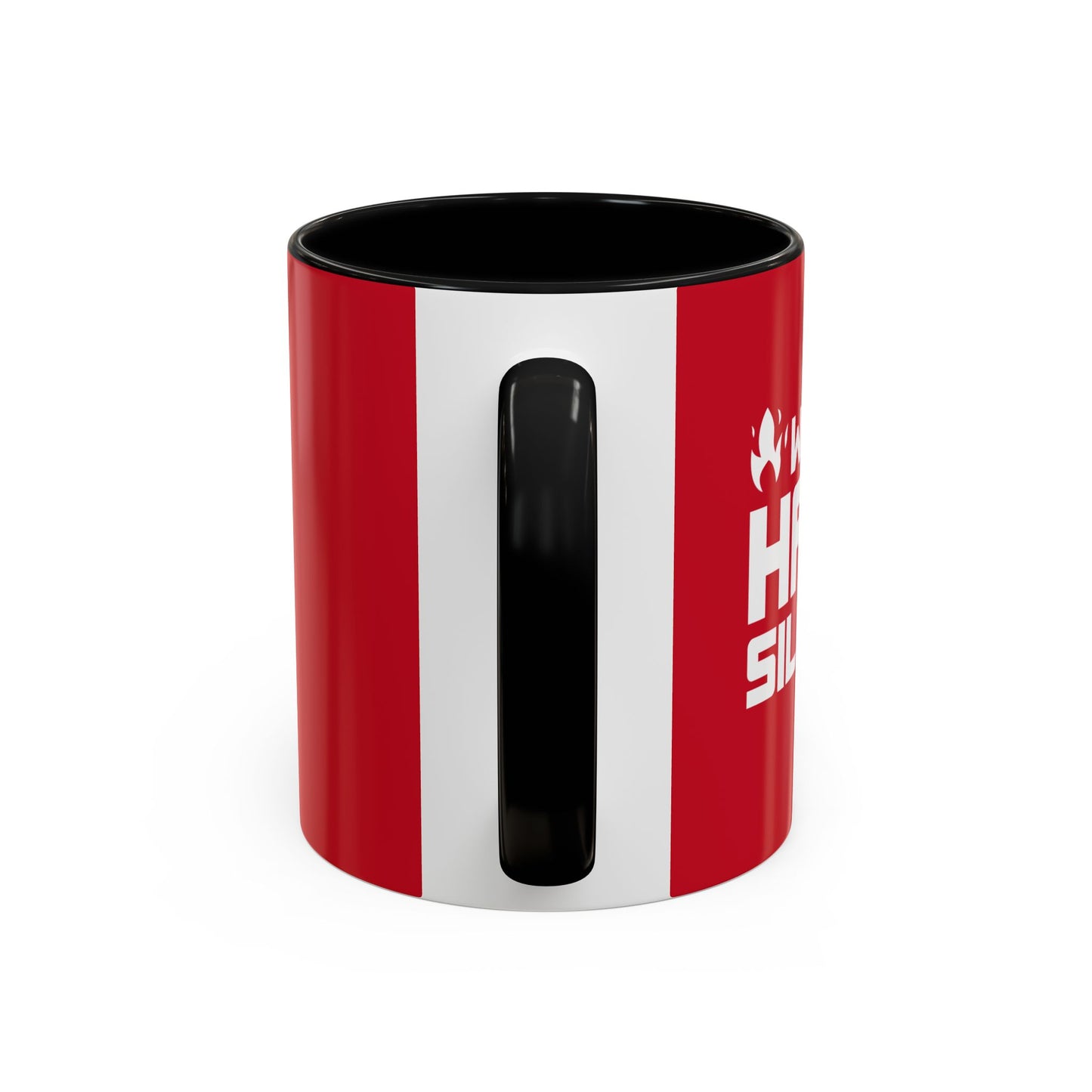 Work Hard In Silence Accent Coffee Mug (11, 15oz)