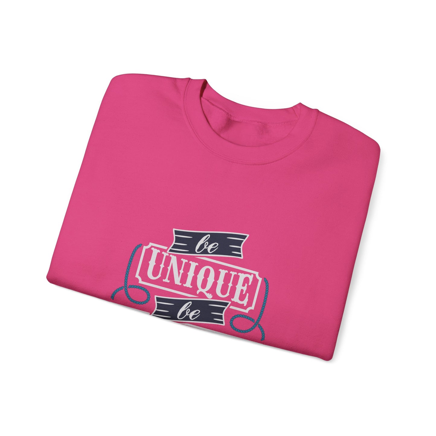Be Unique Be Different Unisex Heavy Blend™ Crewneck Sweatshirt
