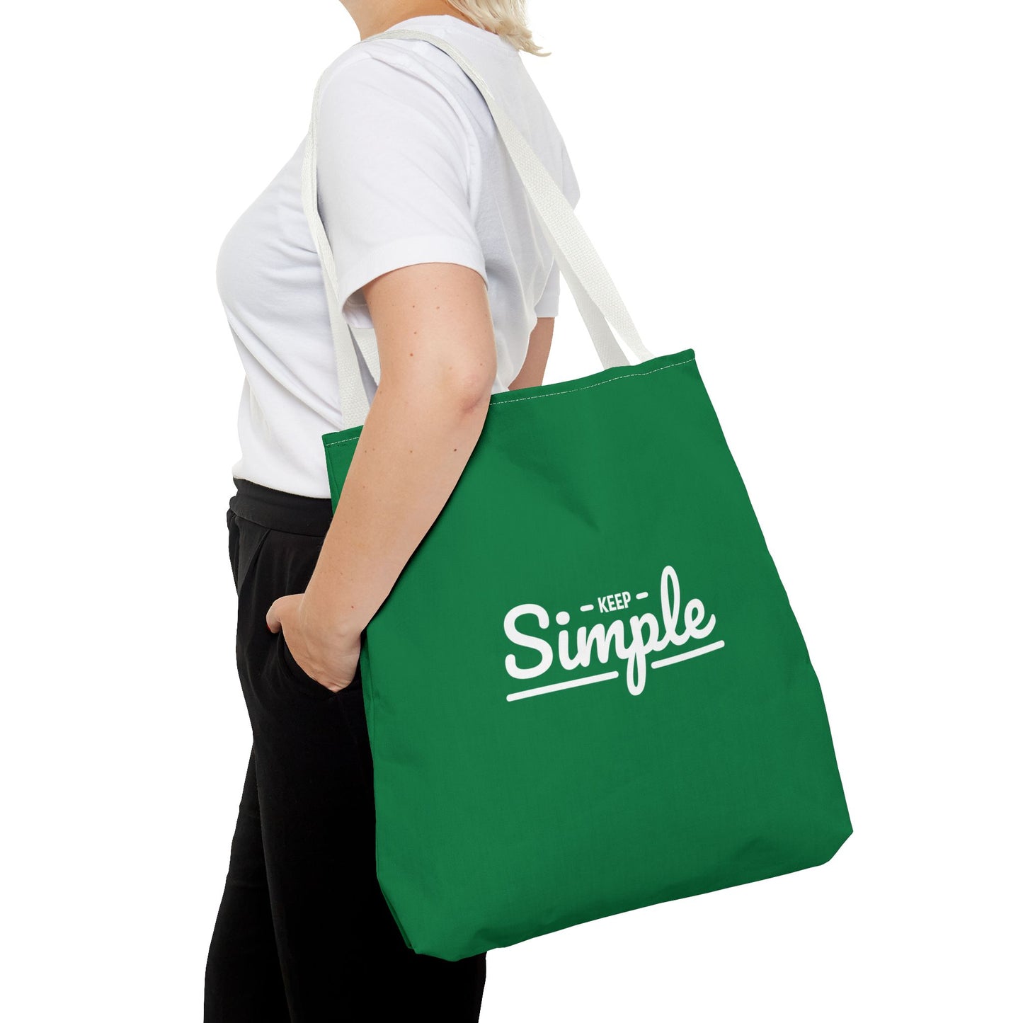 Keep Simple Tote Bag (AOP)