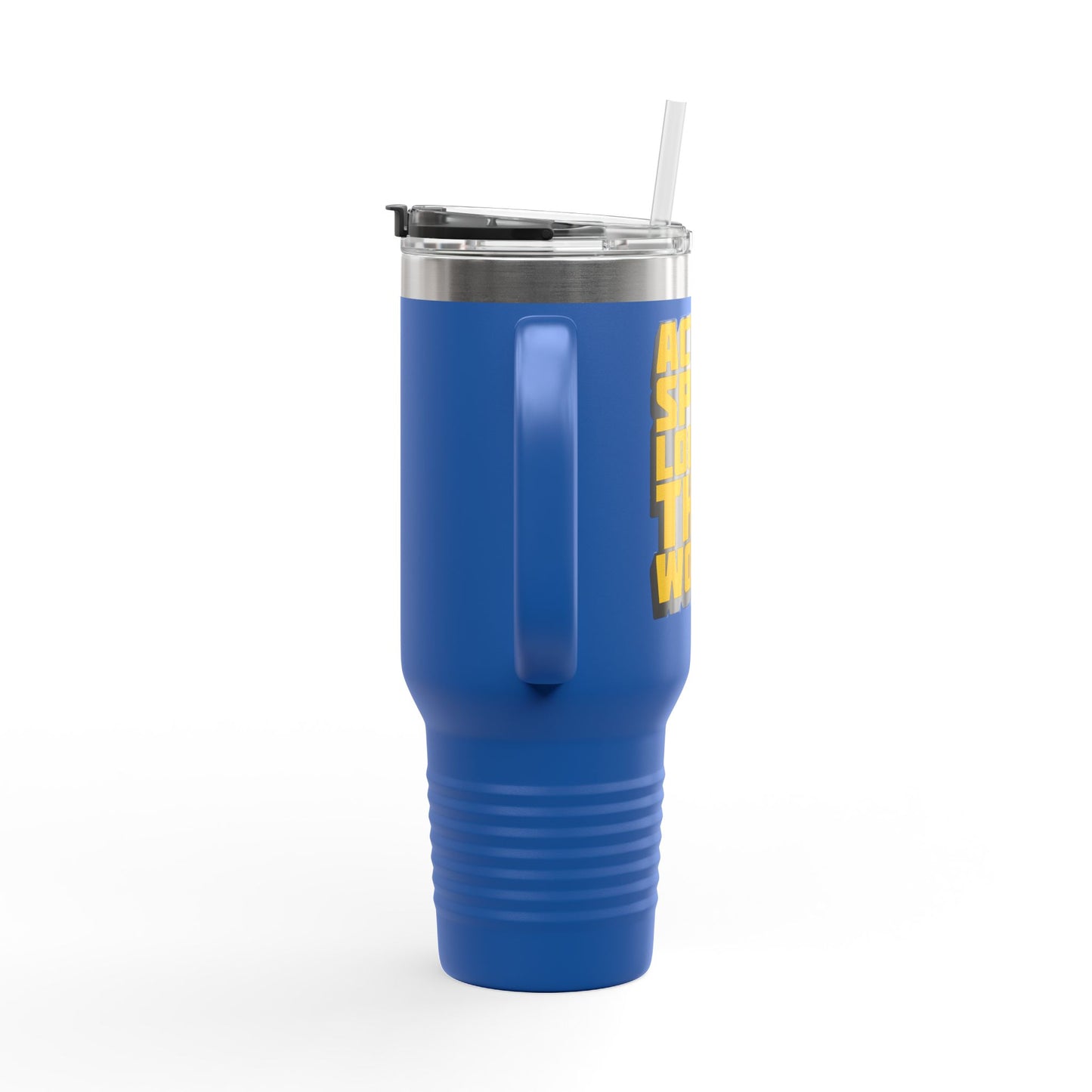 Action Speak Louder Than Words Insulated Travel Mug, 40oz