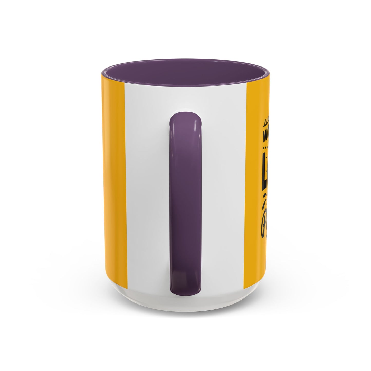 Work Hard And Love Your Passion Accent Coffee Mug (11, 15oz)