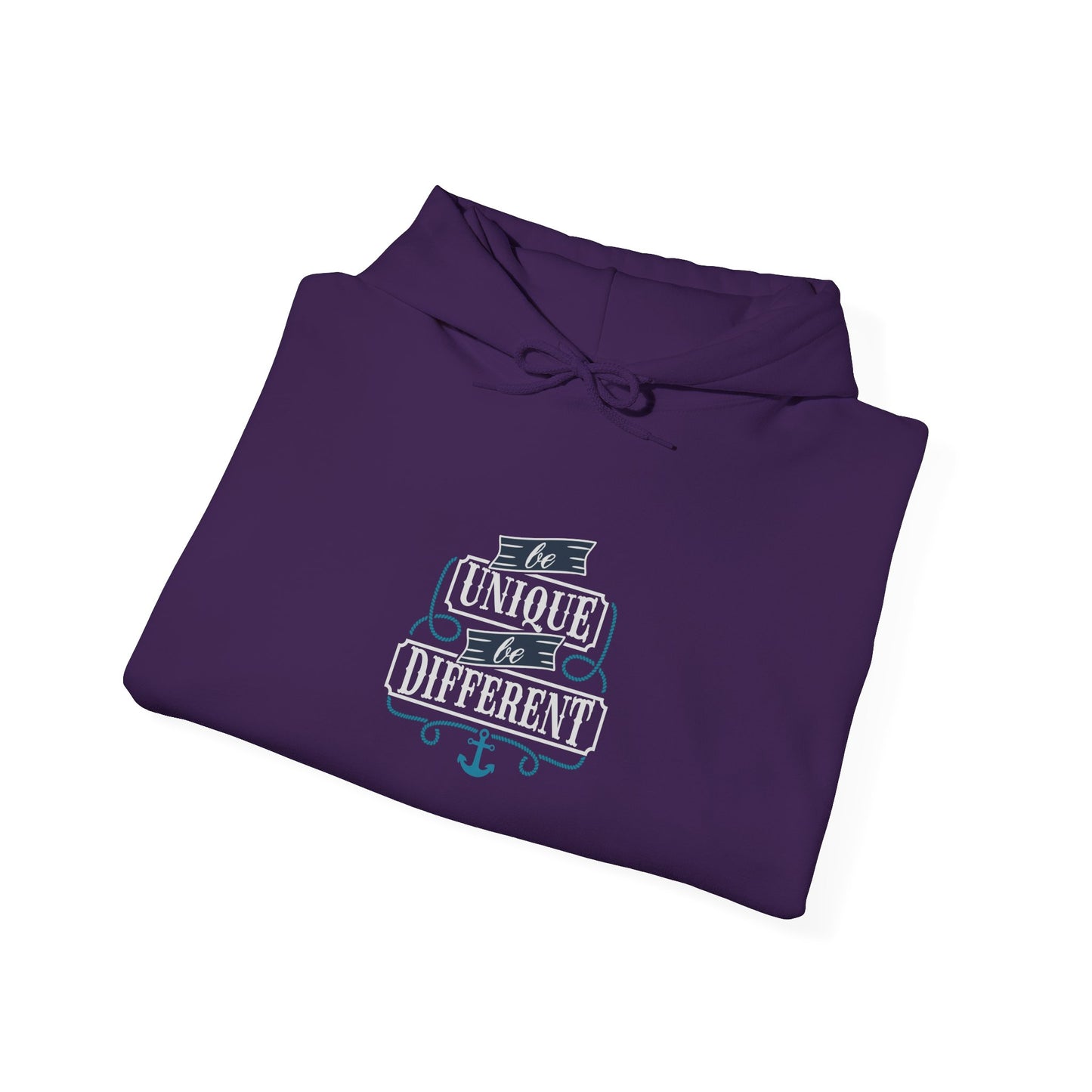 Be Unique Be Different Unisex Heavy Blend™ Hooded Sweatshirt