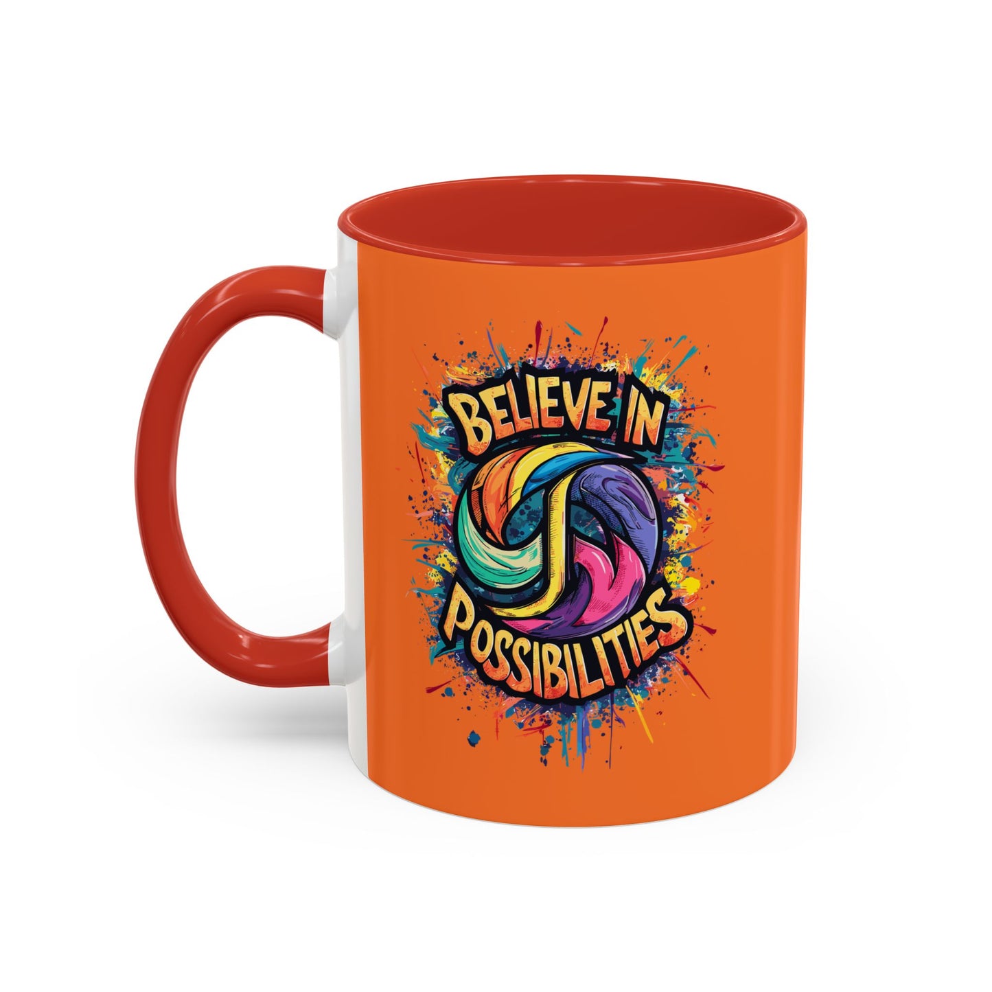 Believe In Possibilities Accent Coffee Mug (11, 15oz)