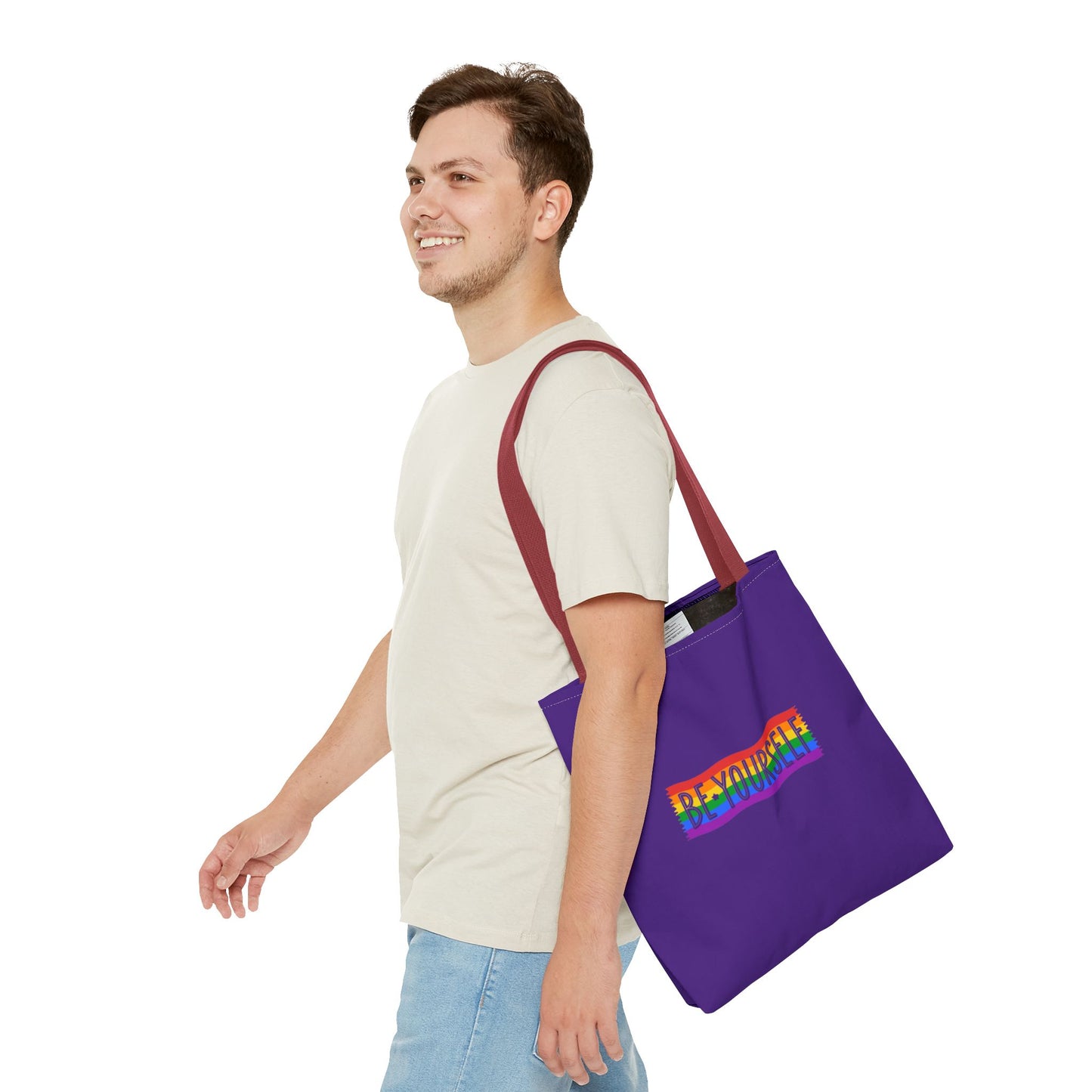 Be Yourself Tote Bag (AOP)