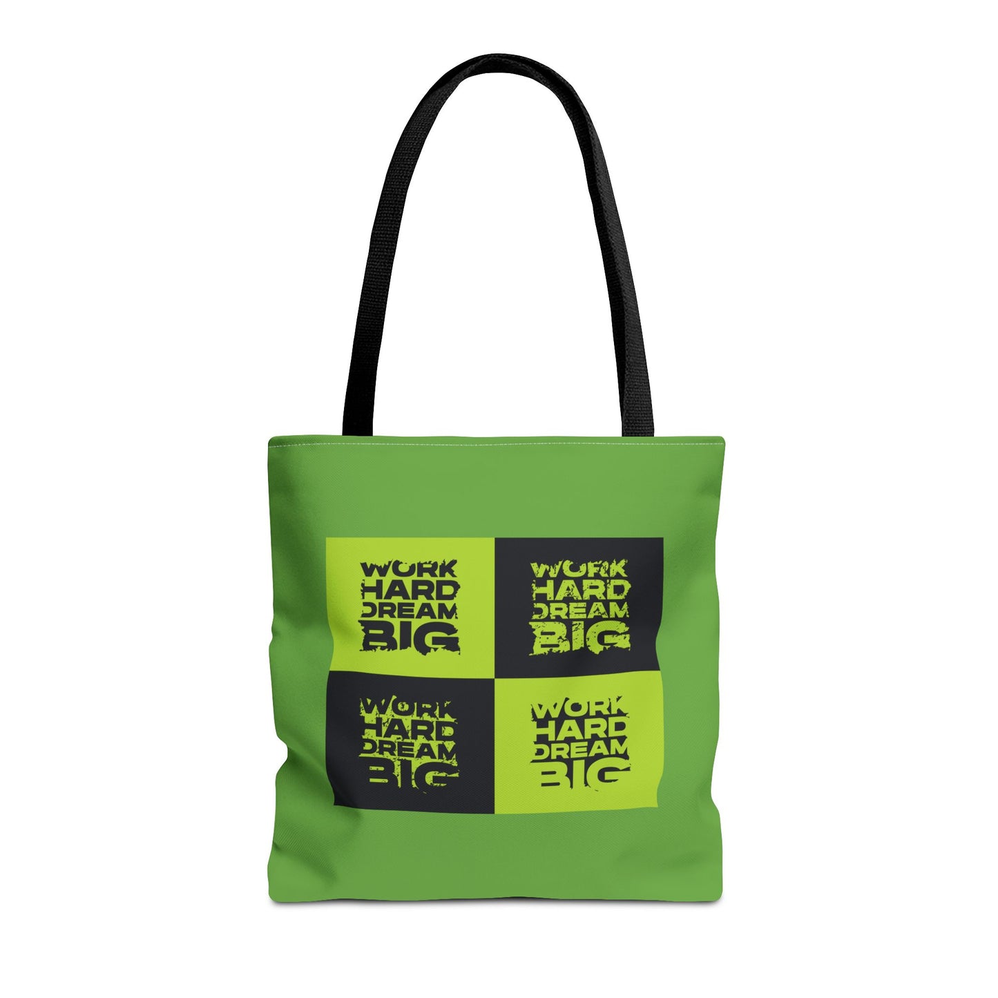 Work Hard Dream Big Tote Bag (AOP)
