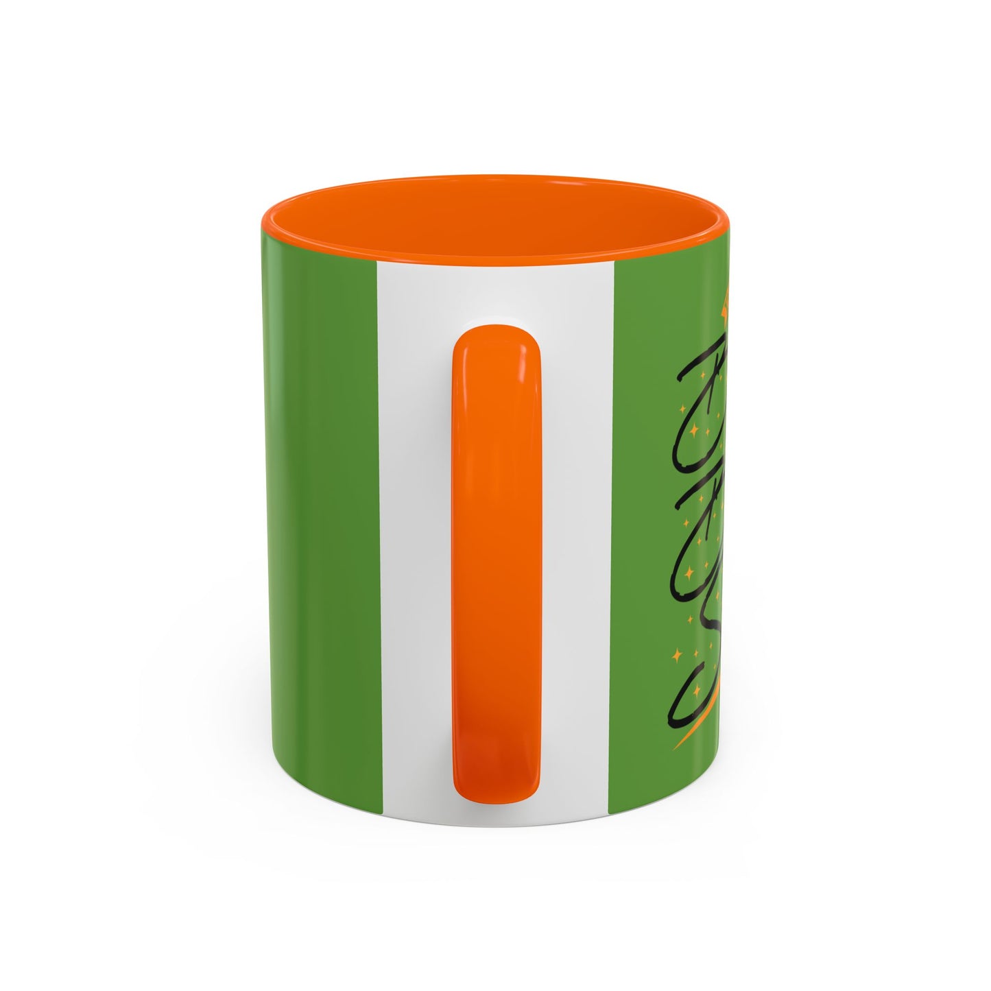 You Have To Believe It Before You See It Accent Coffee Mug (11, 15oz)