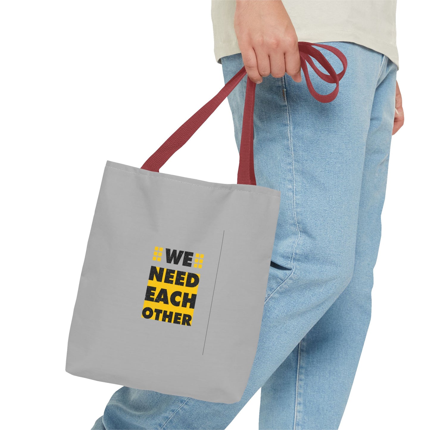 We Need Each Other Tote Bag (AOP)