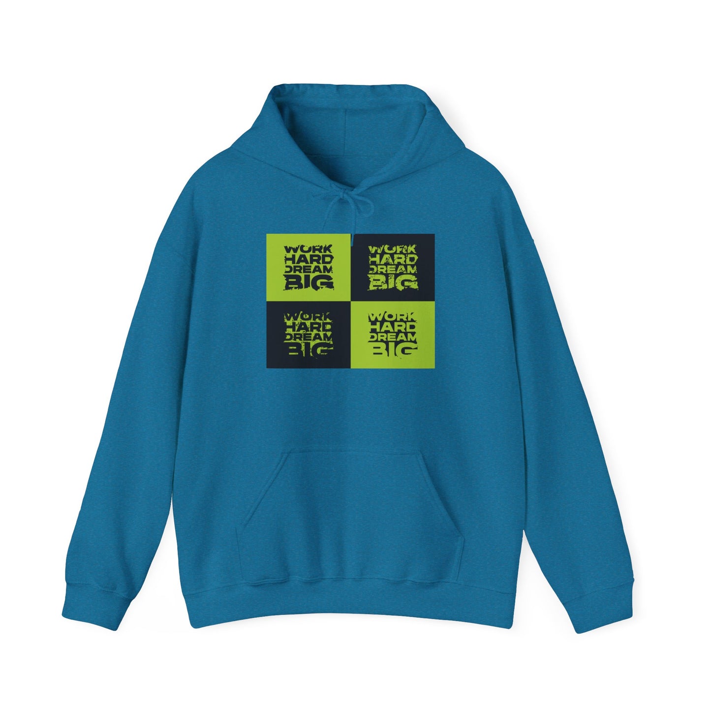 Work Hard Dream Big Unisex Heavy Blend™ Hooded Sweatshirt