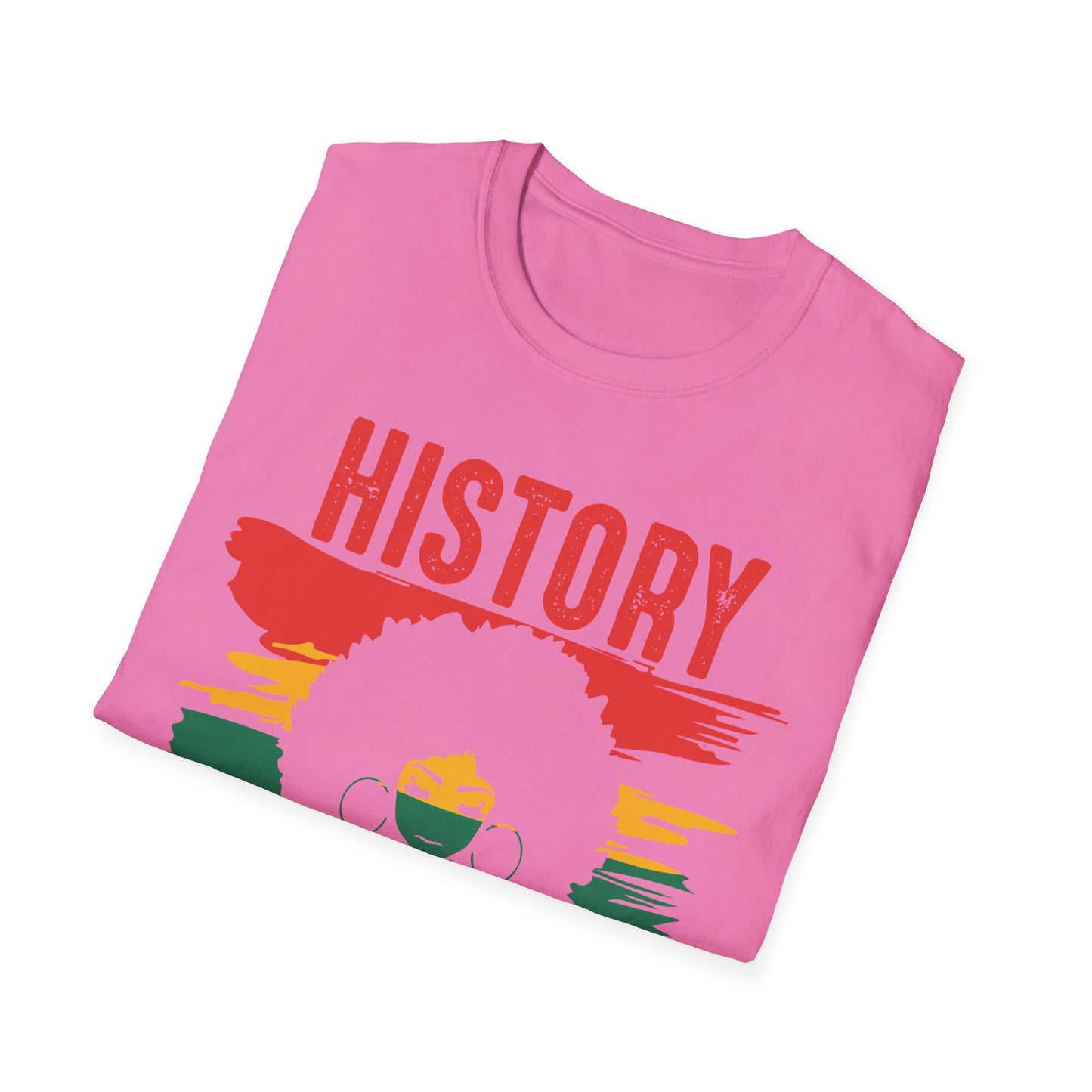 History Black Women Unisex Softstyle T-Shirt