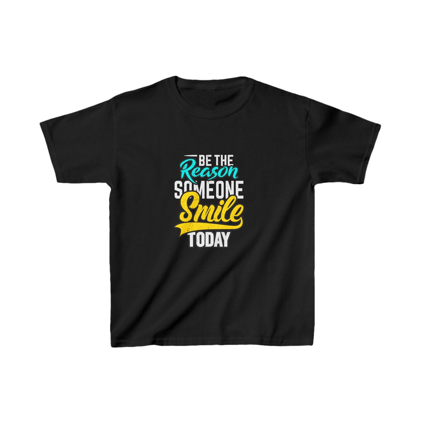 Be The Reason Someone Smile Today Kids Heavy Cotton™ Tee