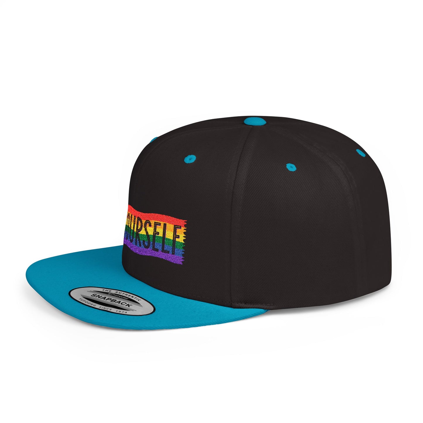 Be Yourself Flat Bill Snapback