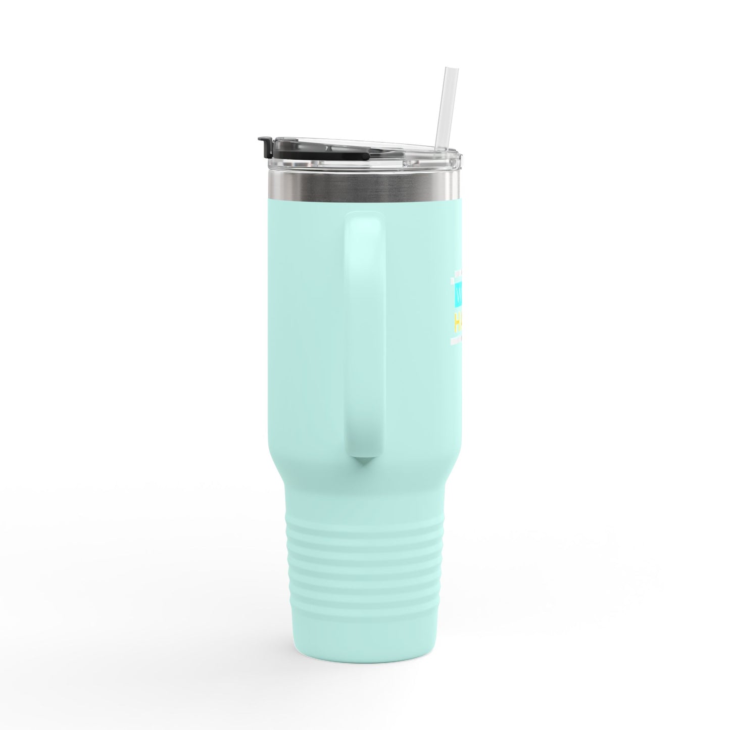 Work Hard Insulated Travel Mug, 40oz