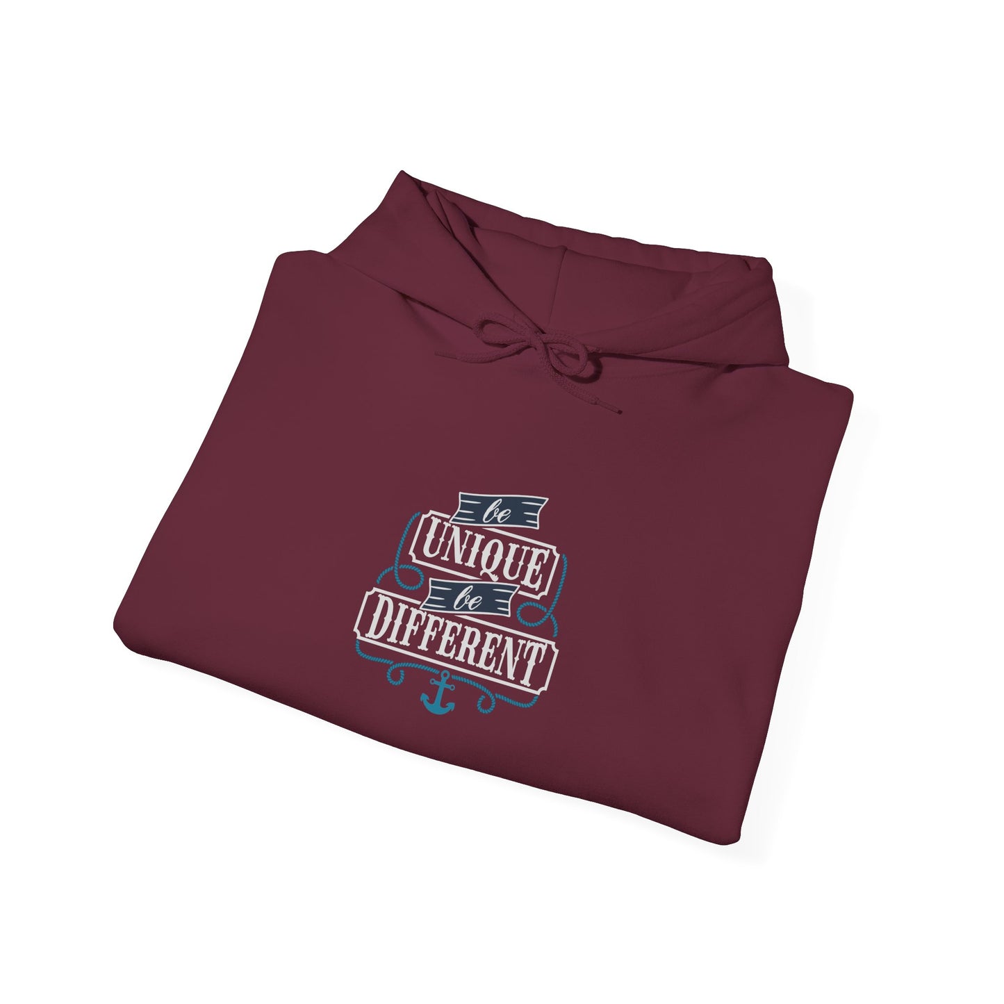 Be Unique Be Different Unisex Heavy Blend™ Hooded Sweatshirt