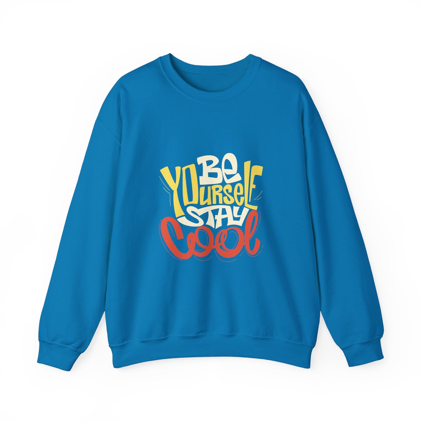 Be Yourself Stay Cool Unisex Heavy Blend™ Crewneck Sweatshirt