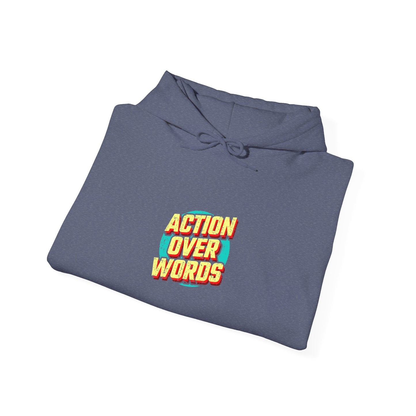 Action Over Words Unisex Heavy Blend™ Hooded Sweatshirt