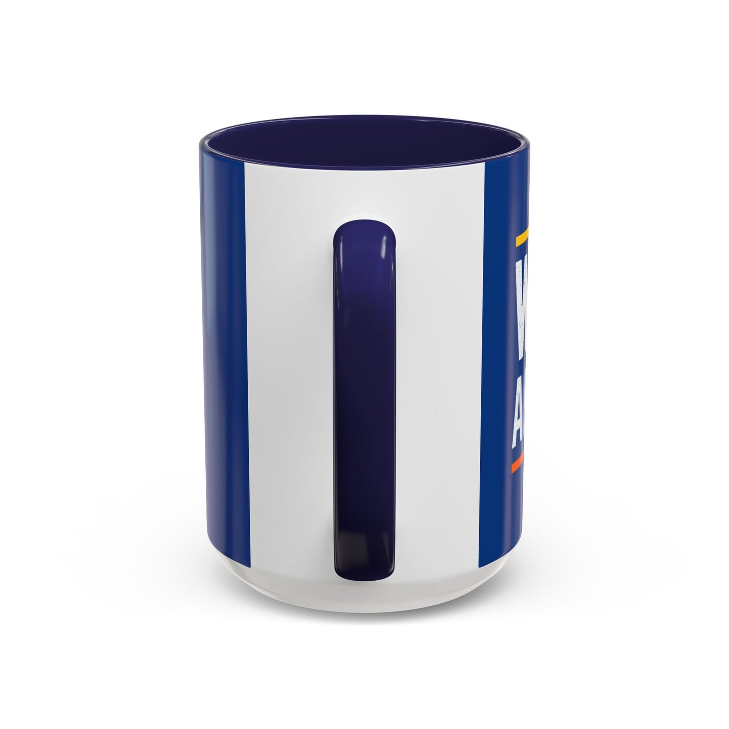 We Can Get Along Accent Coffee Mug (11, 15oz)