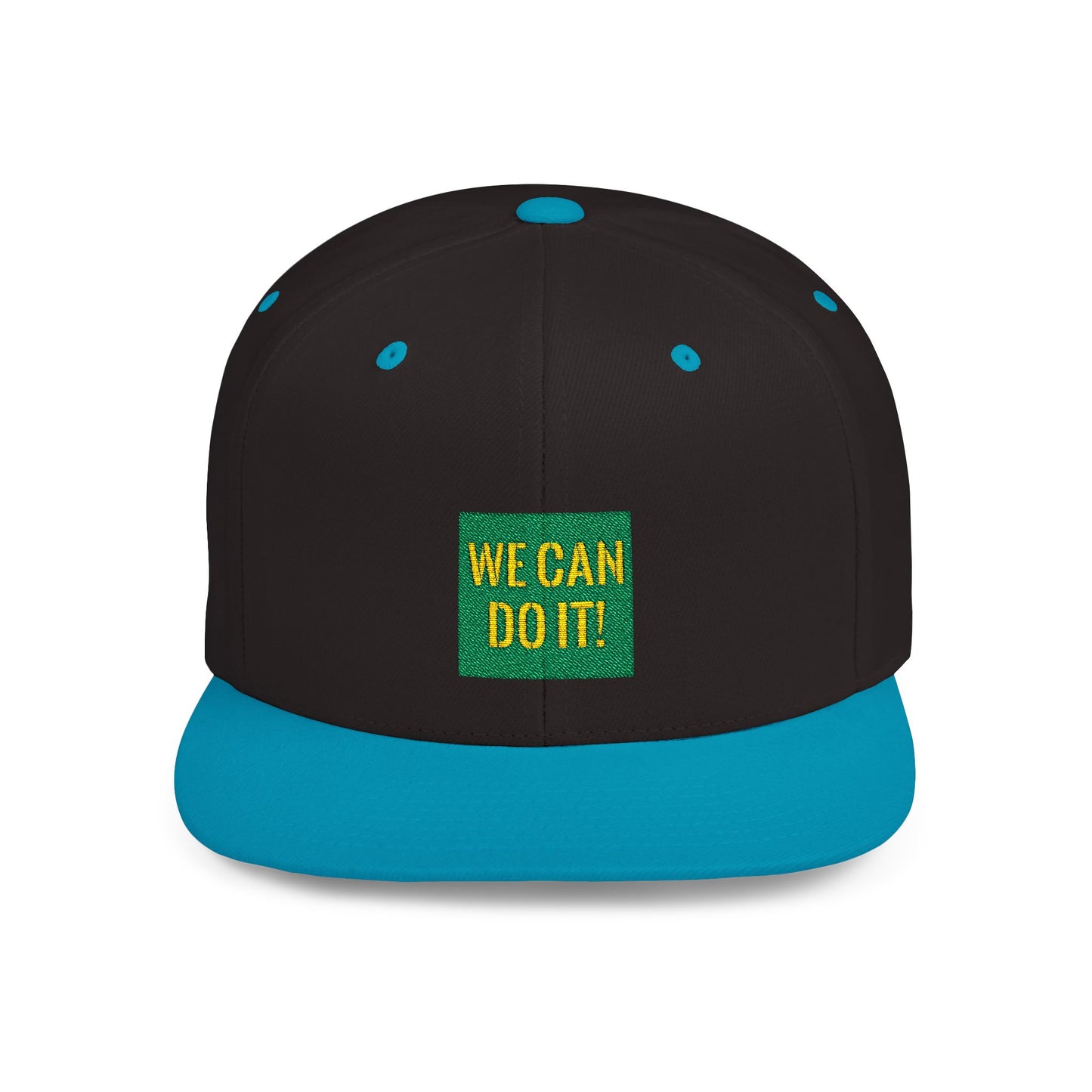 You Can Do It Flat Bill Snapback
