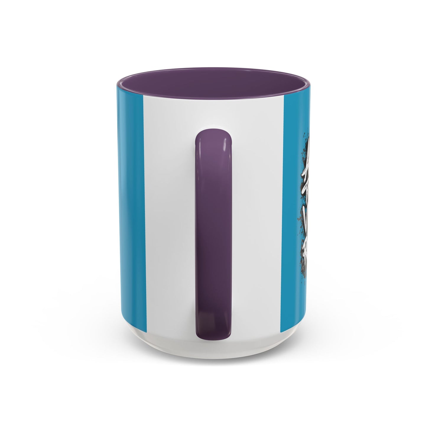 Action Transforms Vision Into Reality Accent Coffee Mug (11, 15oz)