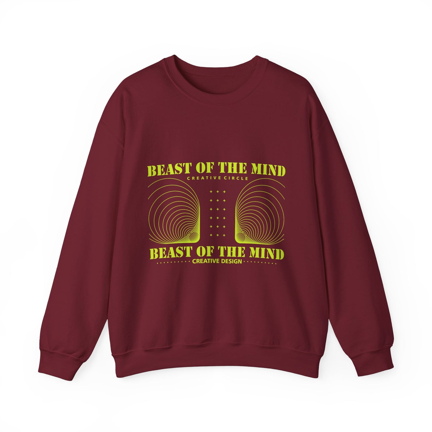 Beast Of The Mind Creative Circle Unisex Heavy Blend™ Crewneck Sweatshirt
