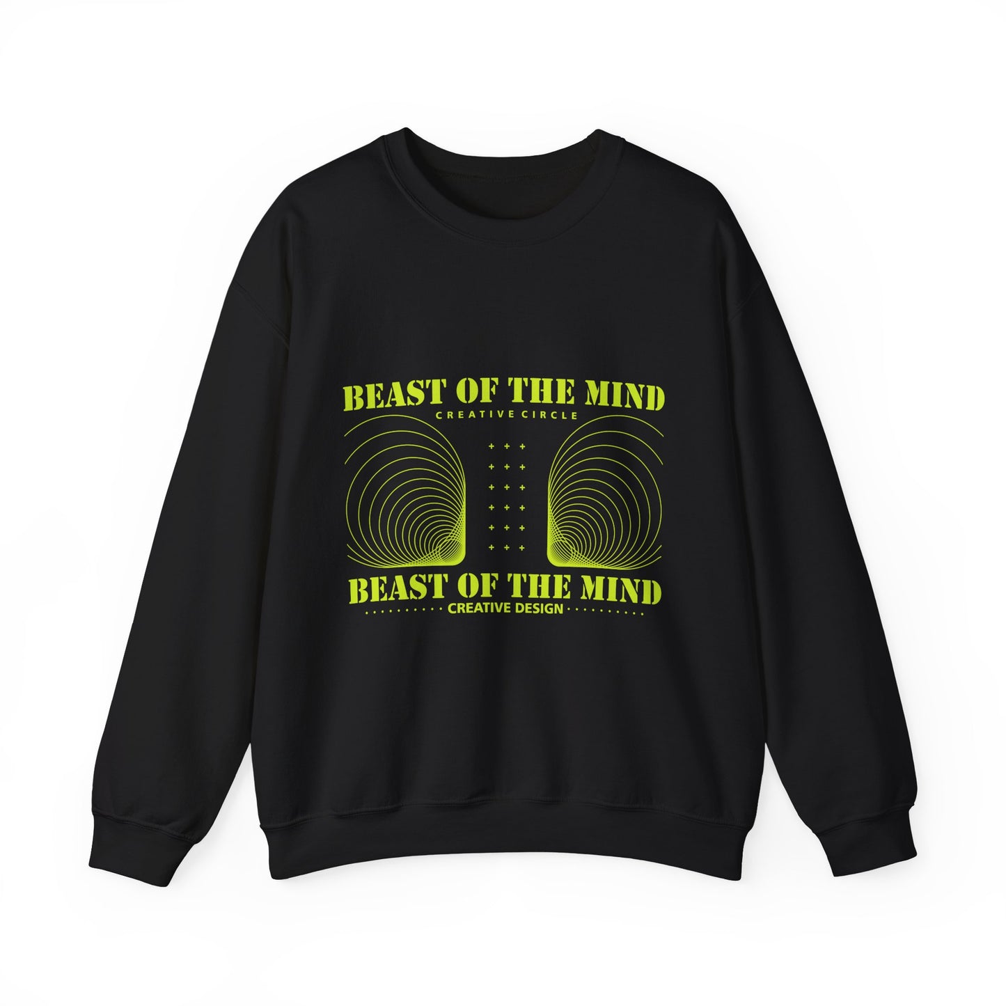 Beast Of The Mind Creative Circle Unisex Heavy Blend™ Crewneck Sweatshirt