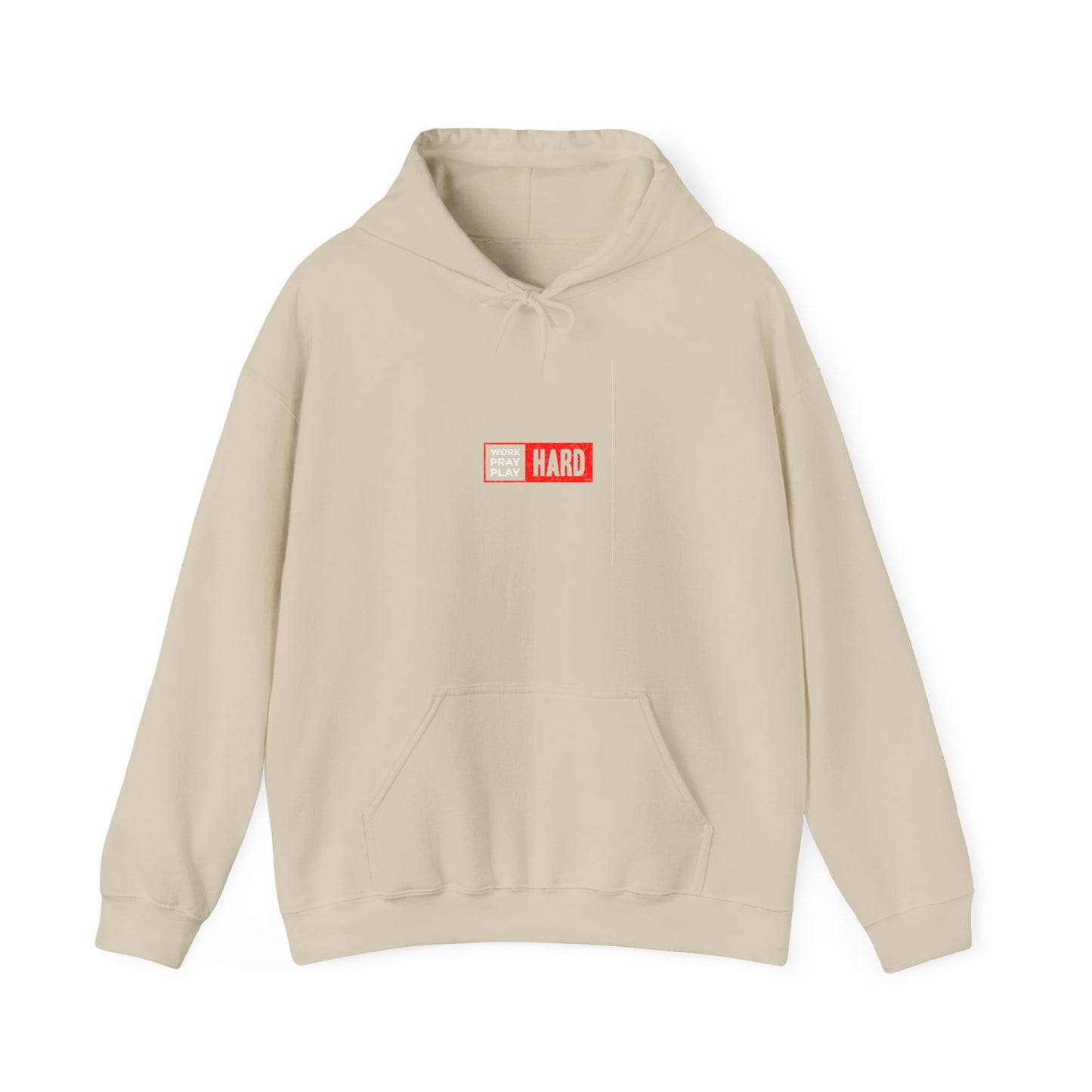Work Hard Pray Hard Play Hard Unisex Heavy Blend™ Hooded Sweatshirt