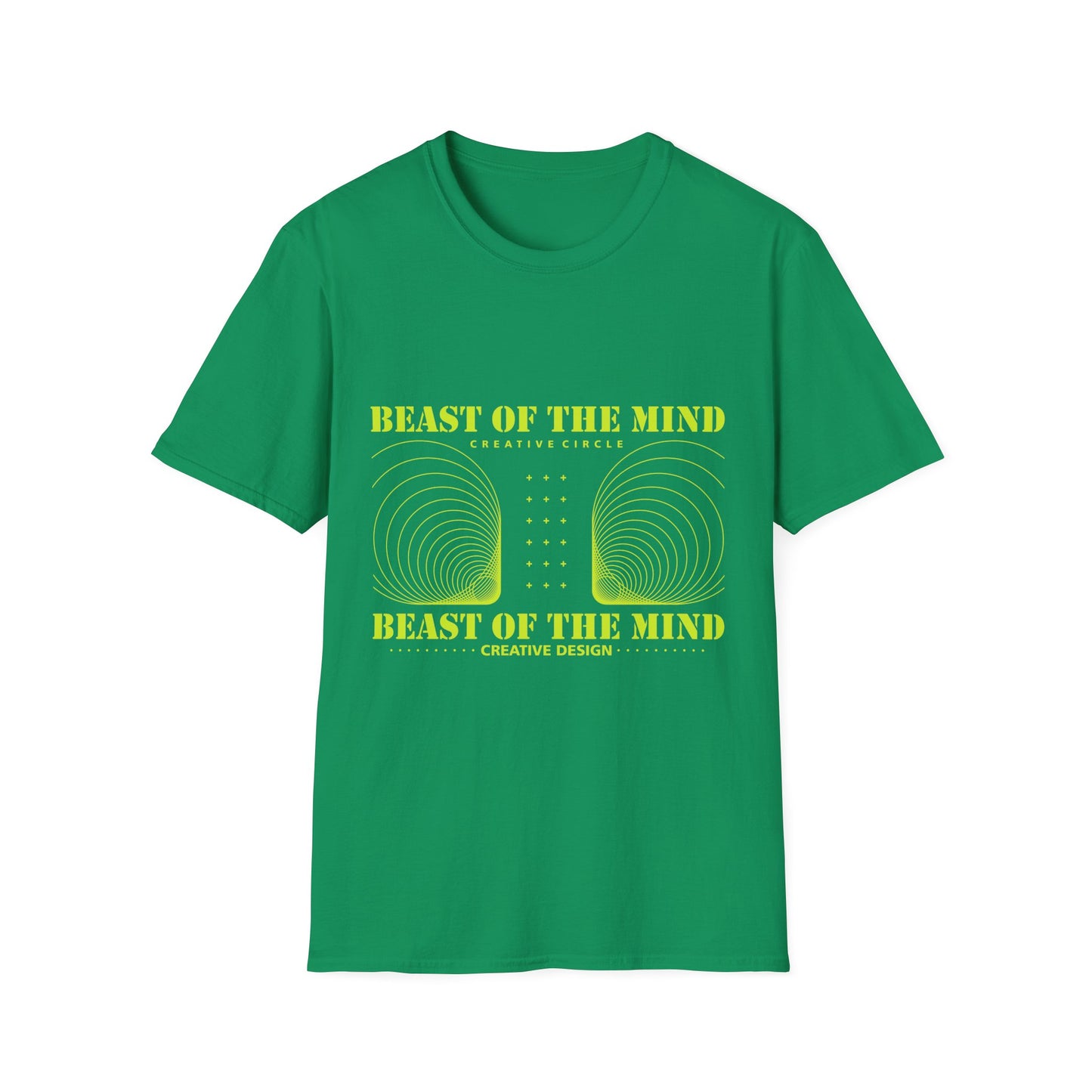 Beast of The Mind Creative Circle Unisex Softstyle T-Shirt