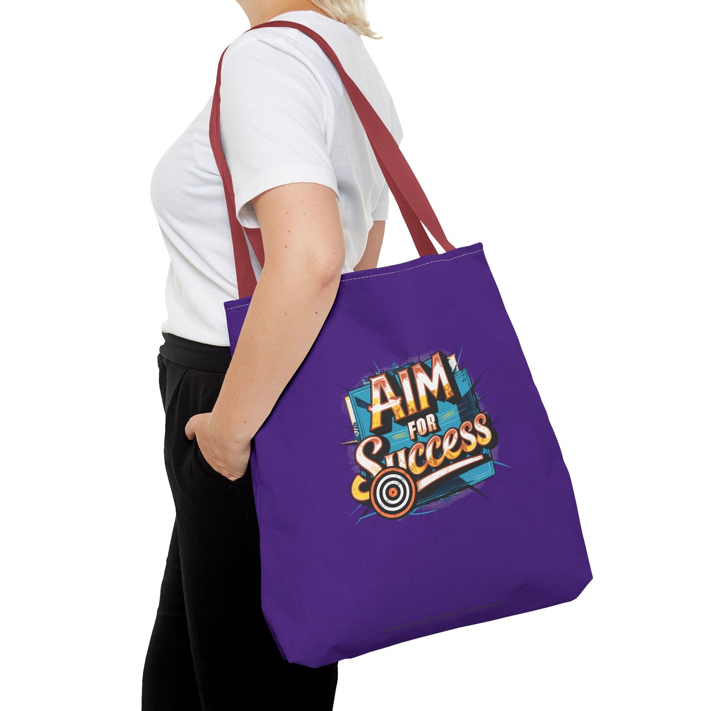 Aim For Success Tote Bag (AOP)