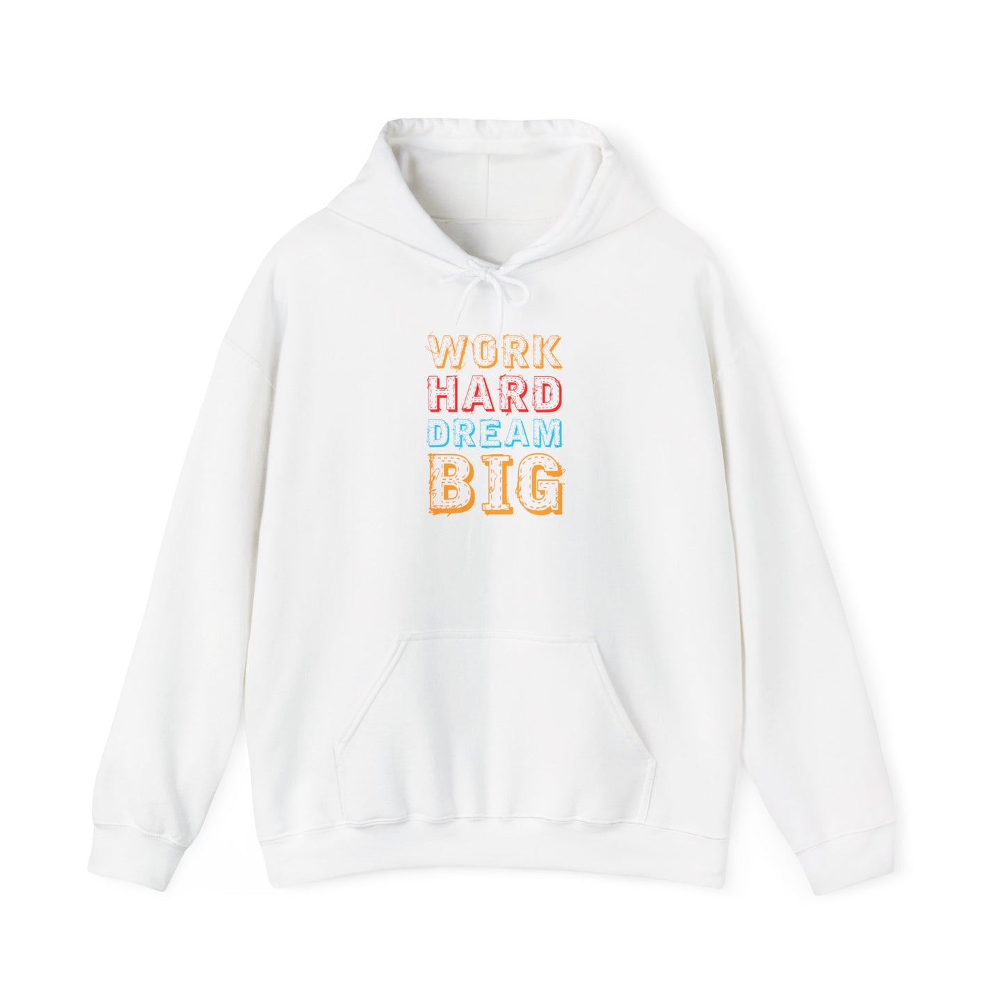 Work Hard Dream Big Unisex Heavy Blend™ Hooded Sweatshirt