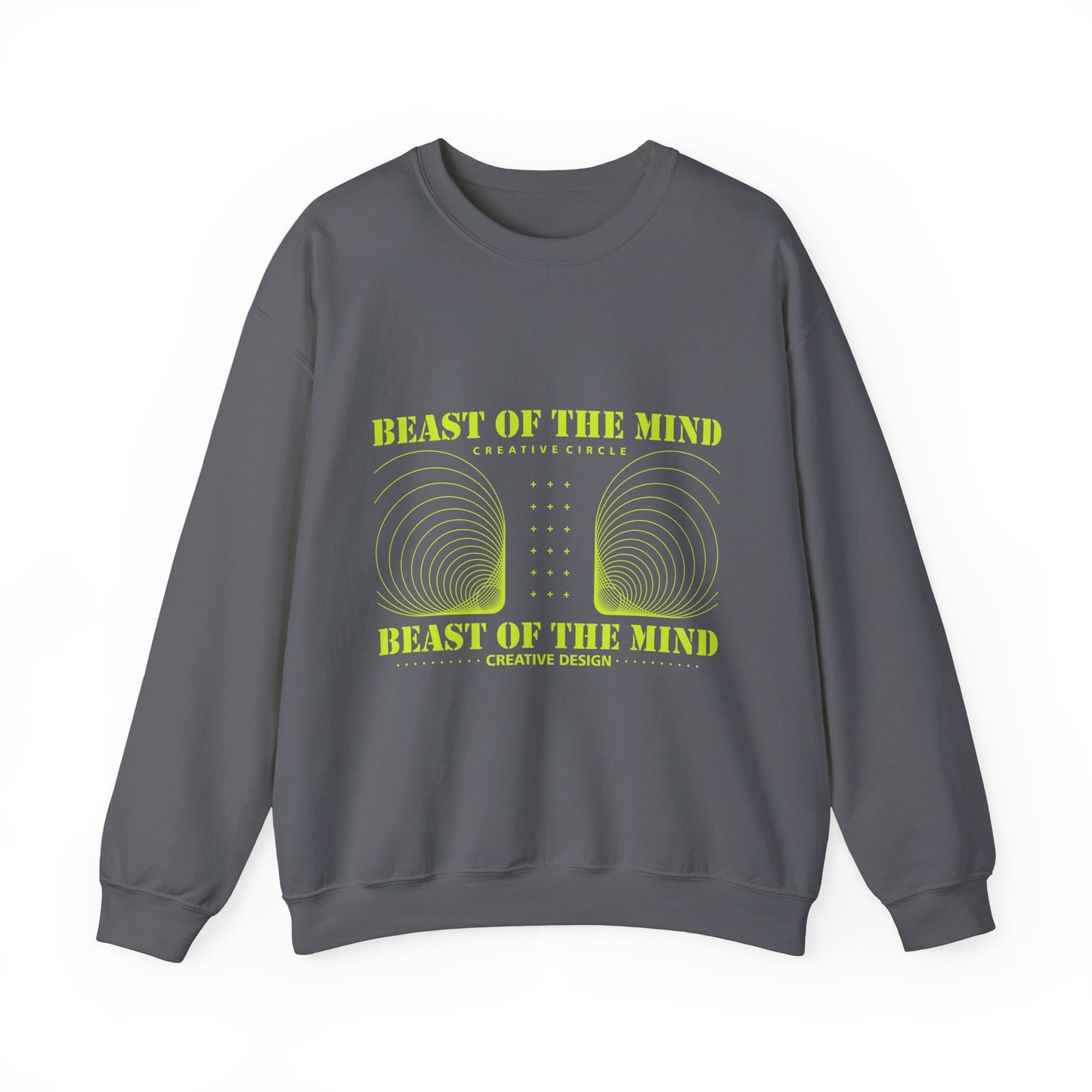 Beast Of The Mind Creative Circle Unisex Heavy Blend™ Crewneck Sweatshirt