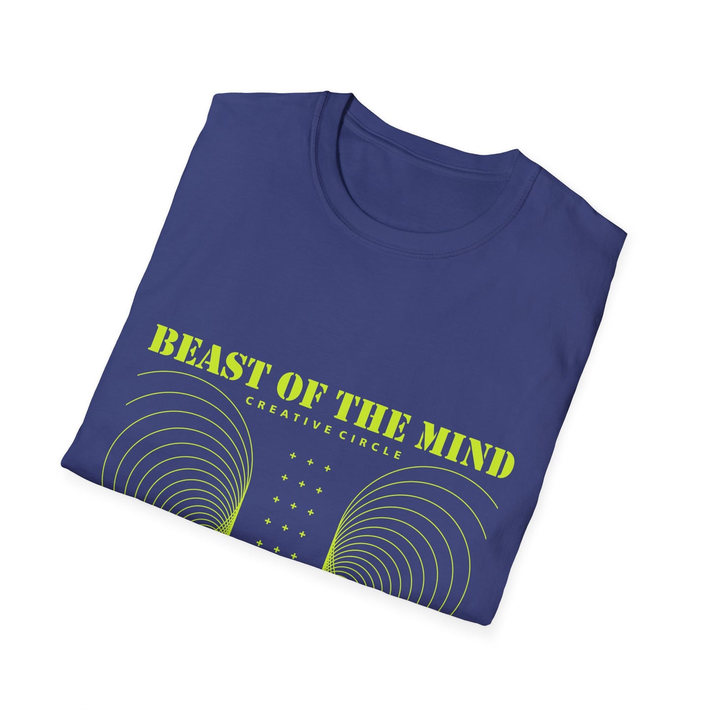 Beast of The Mind Creative Circle Unisex Softstyle T-Shirt