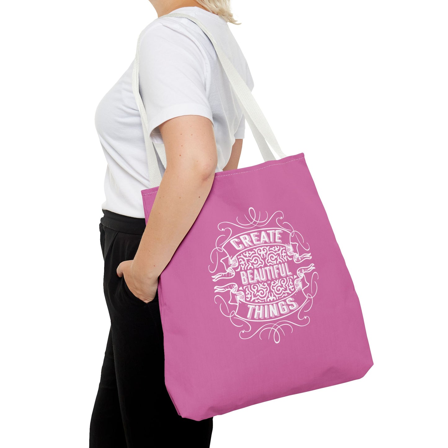 Create Beautiful Things Tote Bag (AOP)