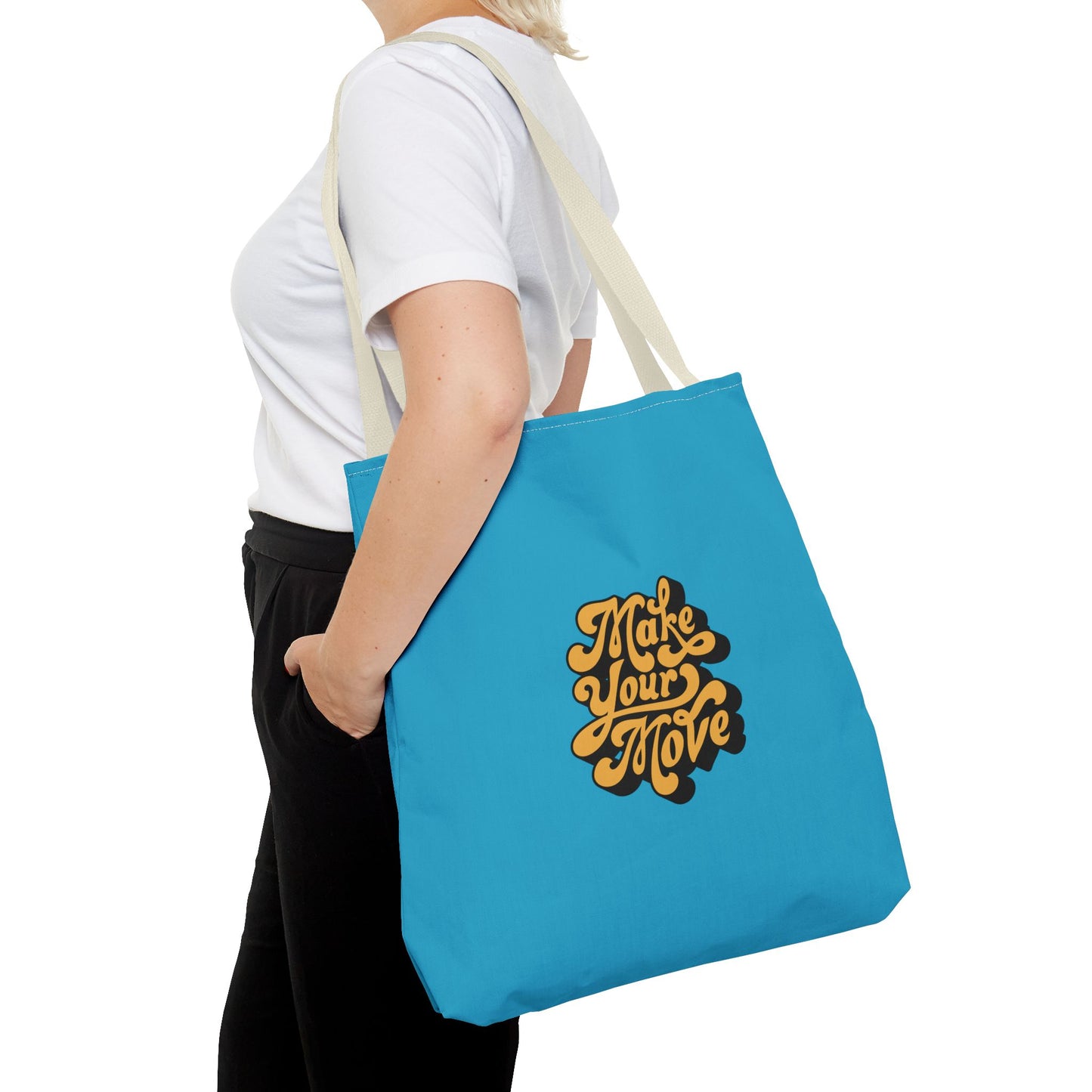 Make Your Move Tote Bag (AOP)
