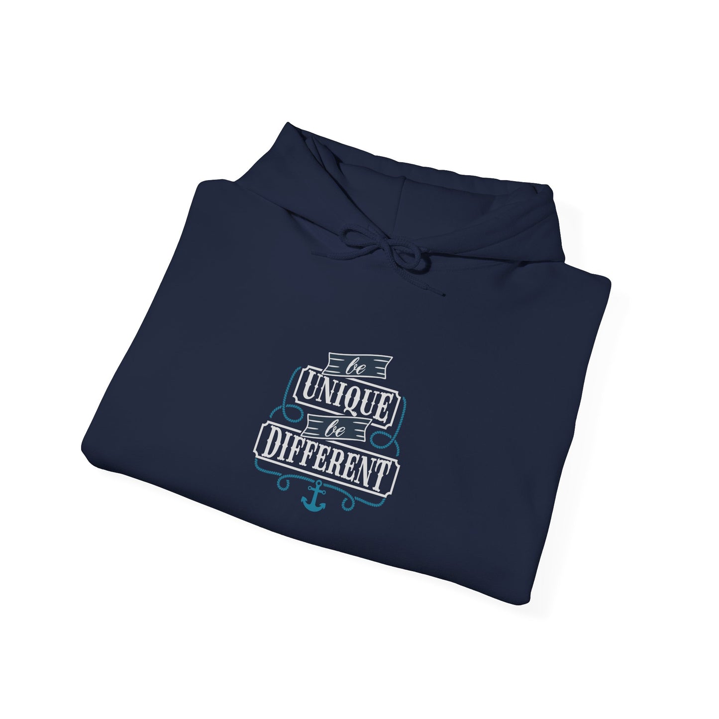 Be Unique Be Different Unisex Heavy Blend™ Hooded Sweatshirt