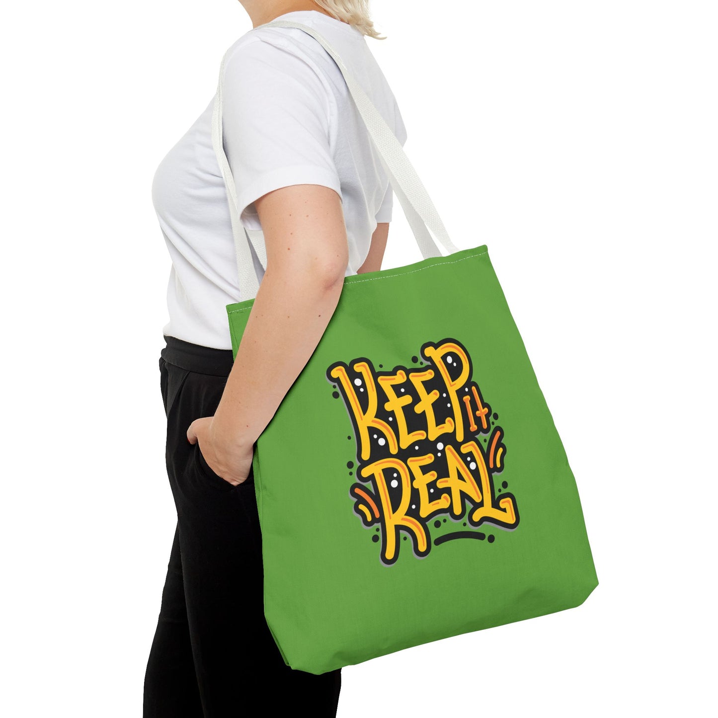 Keep It Real Tote Bag (AOP)