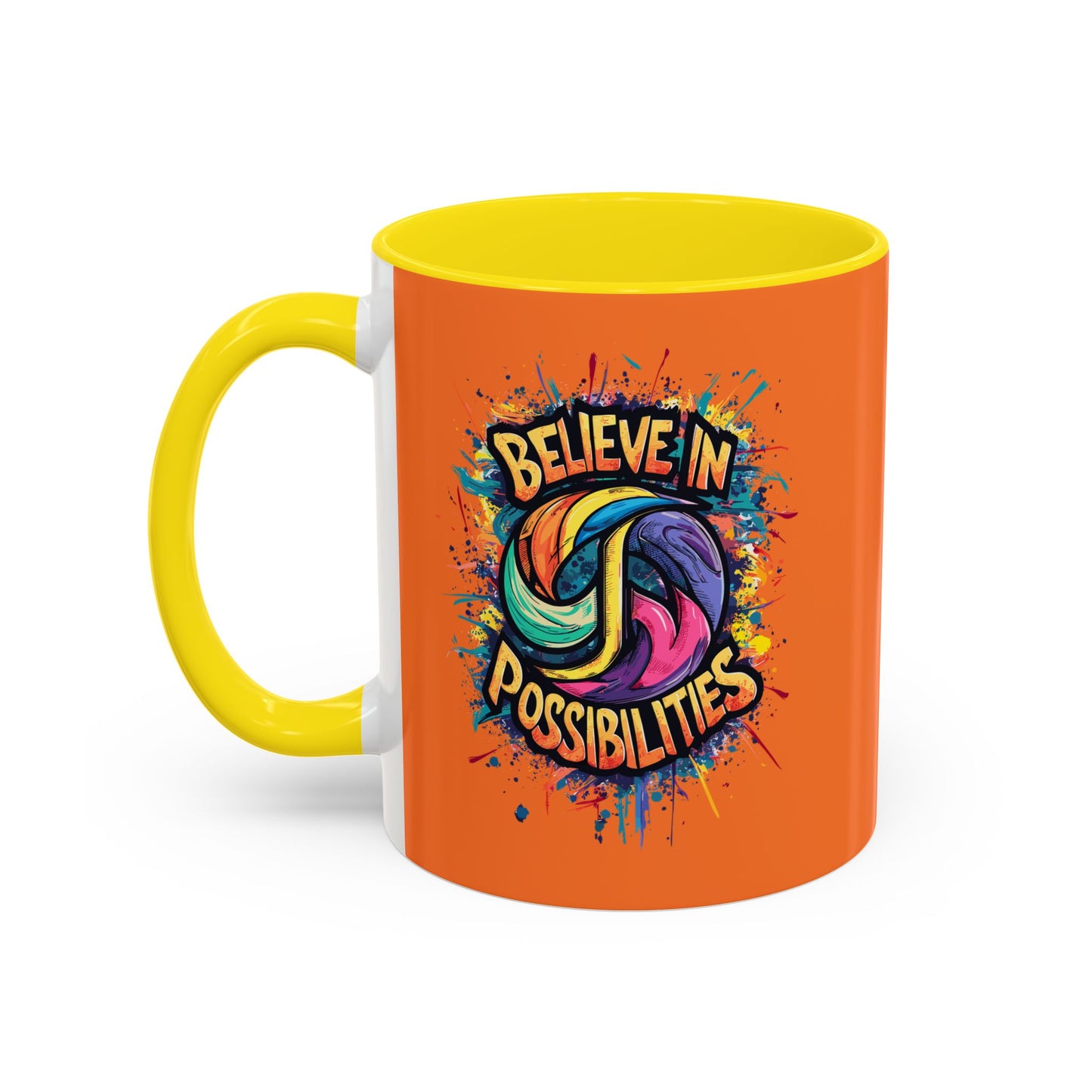 Believe In Possibilities Accent Coffee Mug (11, 15oz)