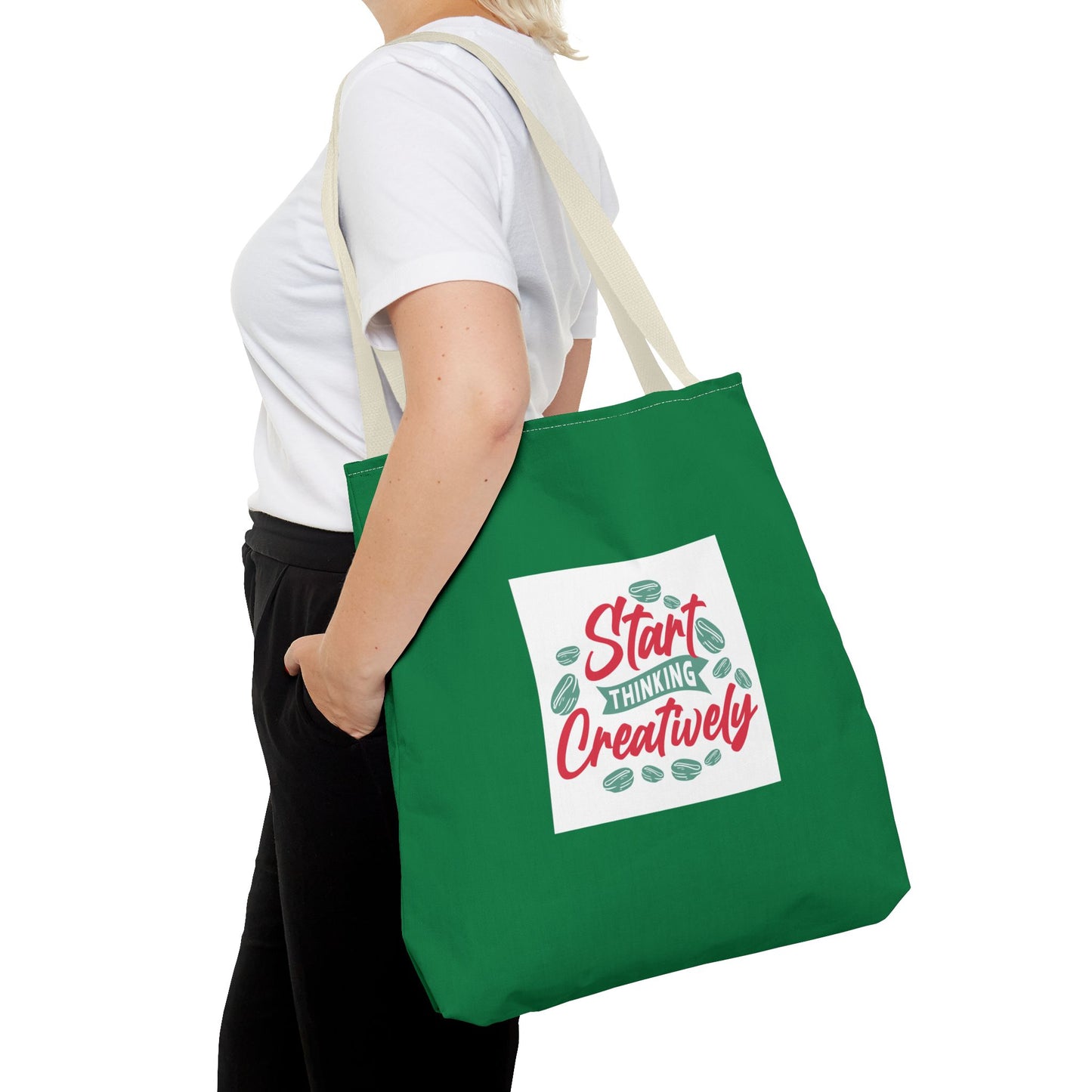 Start Thinking Creatively Tote Bag (AOP)